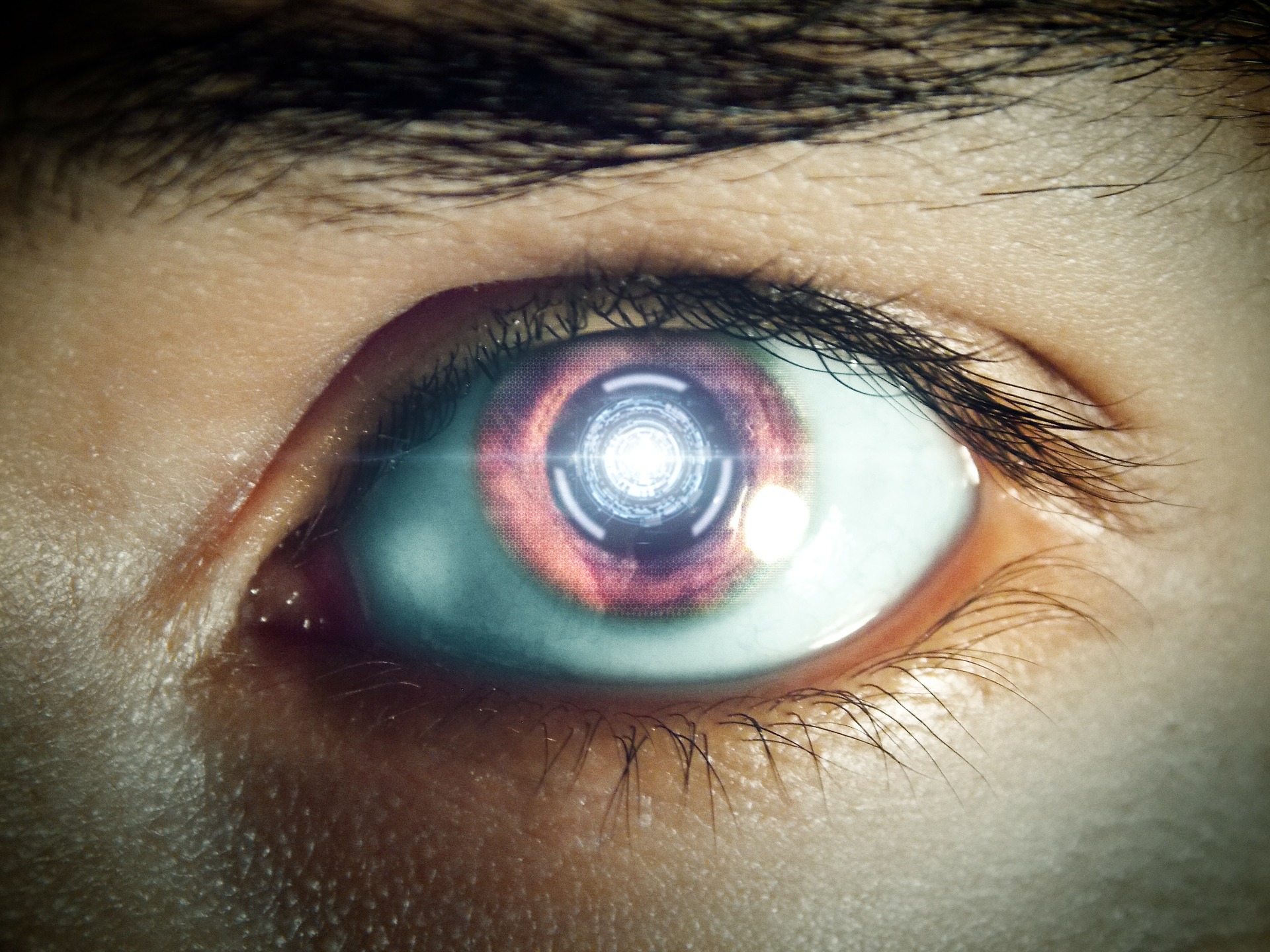 Cyborg With Eye Patch Wallpapers