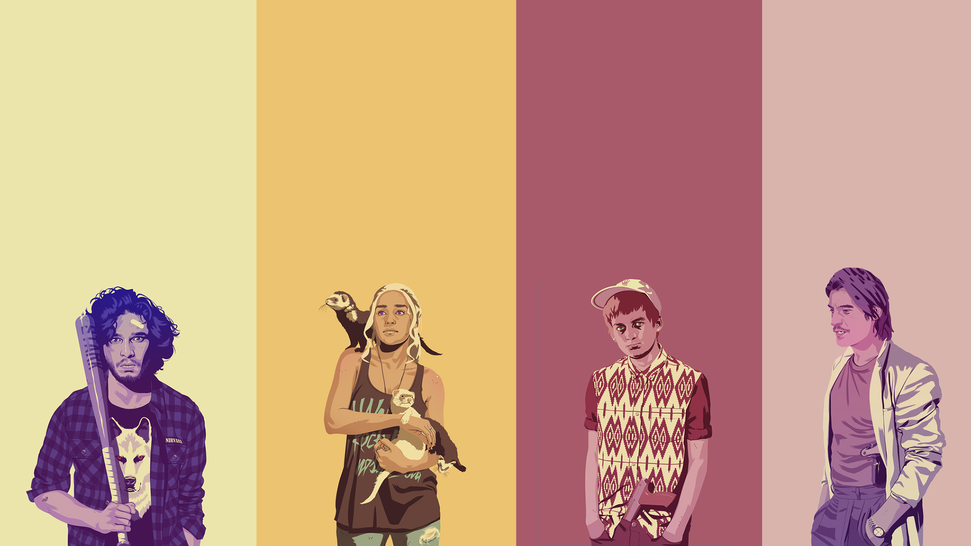 Daenerys Targaryen Minimalism Wallpapers