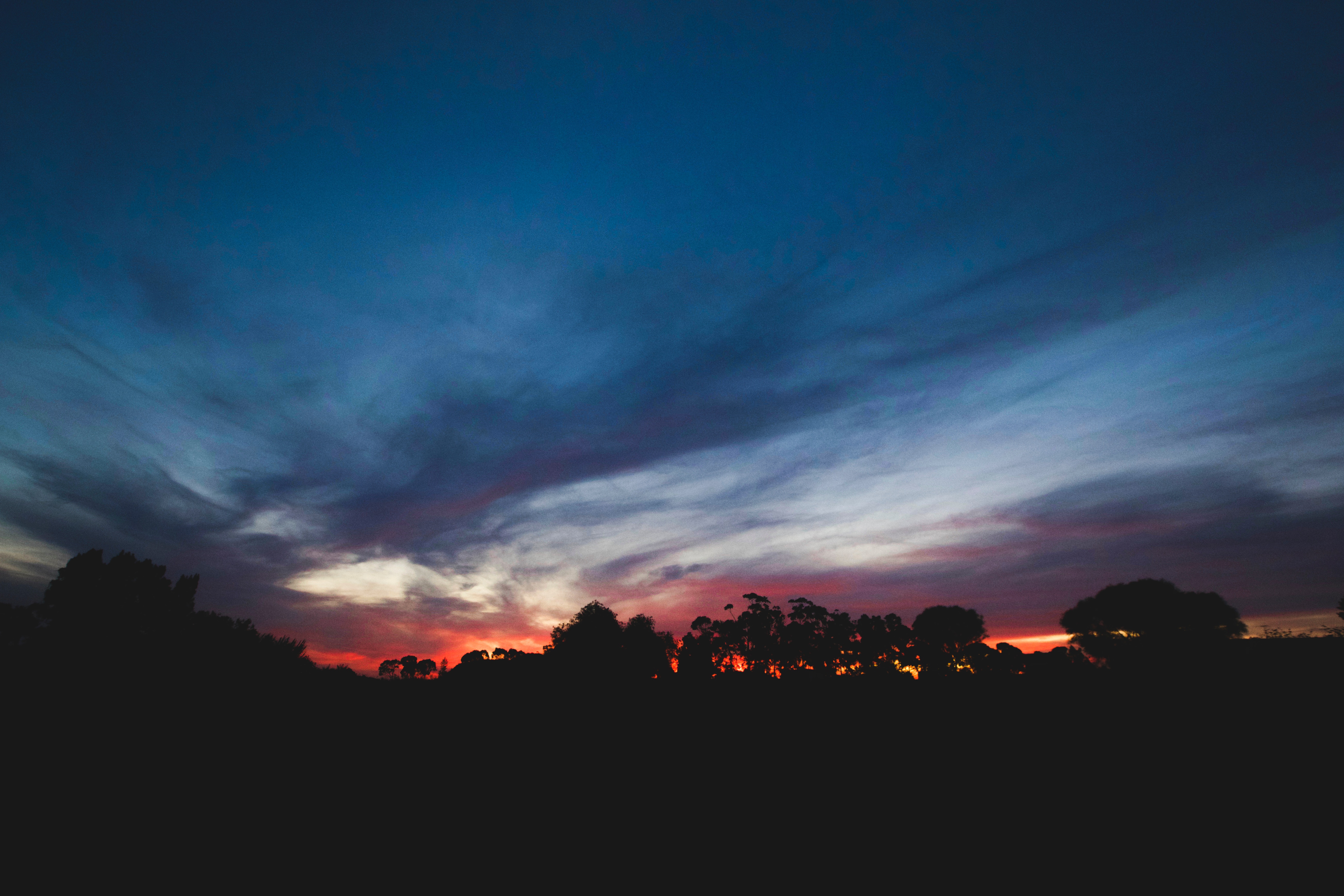 Dark Sunset Clouds Wallpapers