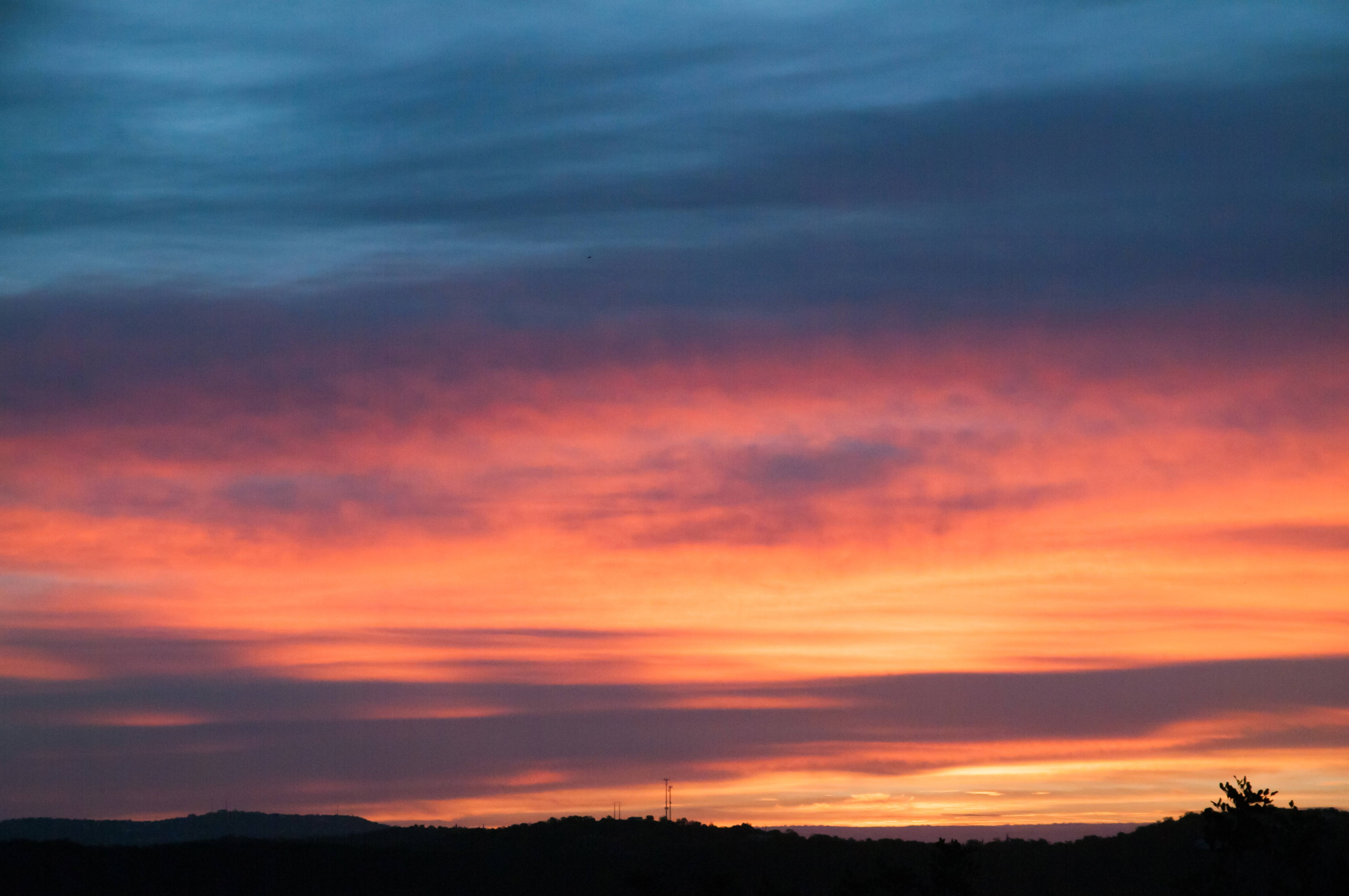 Dark Sunset Clouds Wallpapers