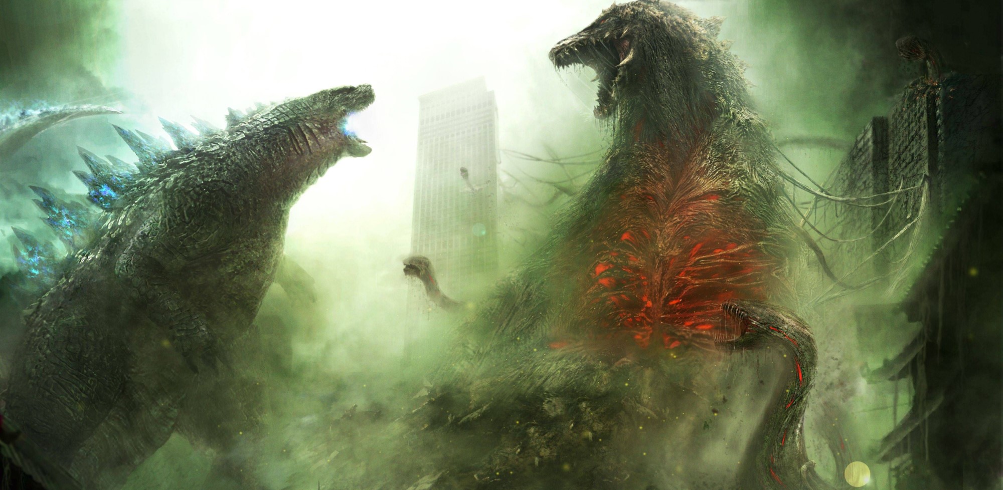 Digital Godzilla Concept Wallpapers