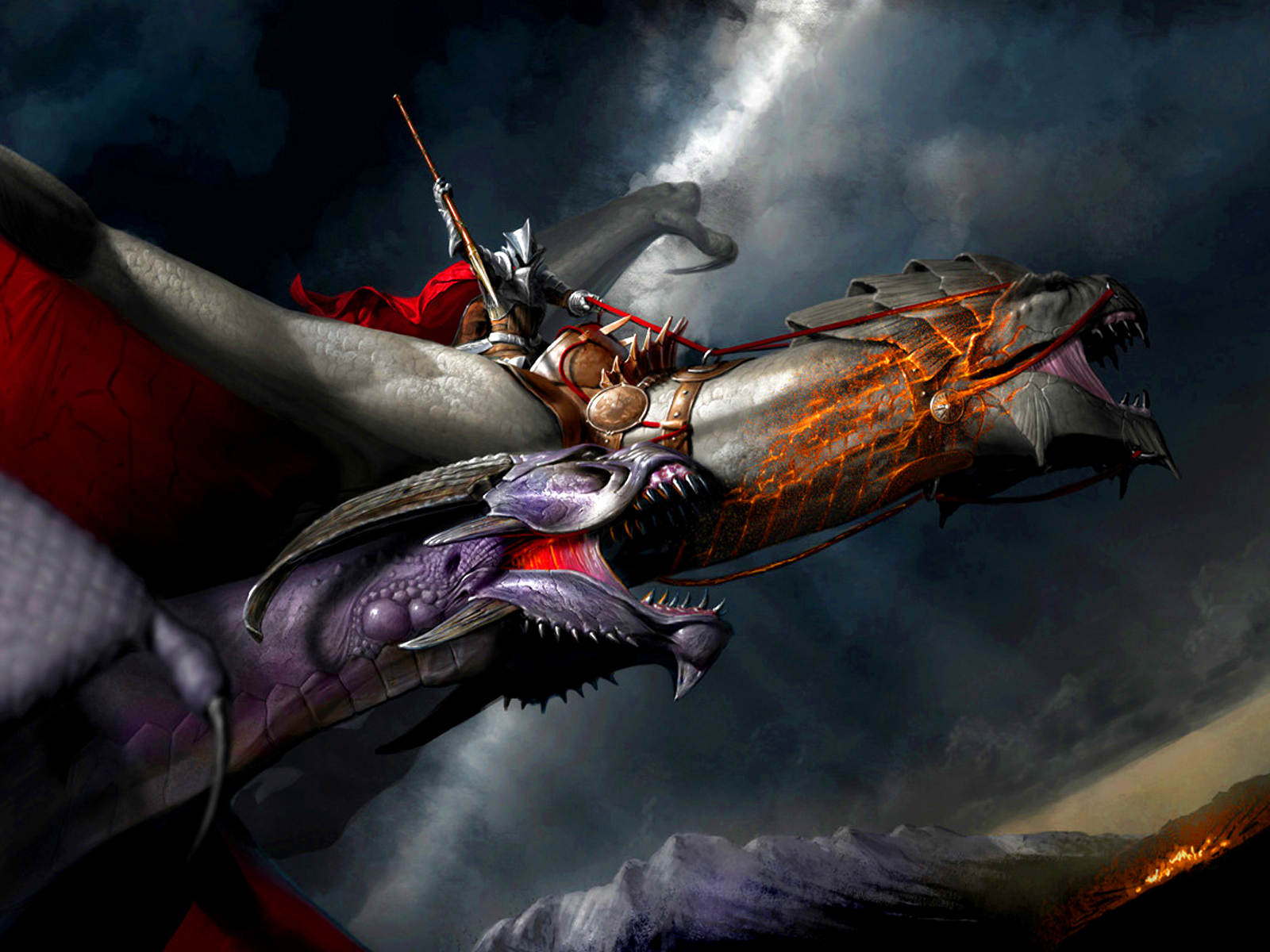 Dragon Knight Fantasy Art Wallpapers