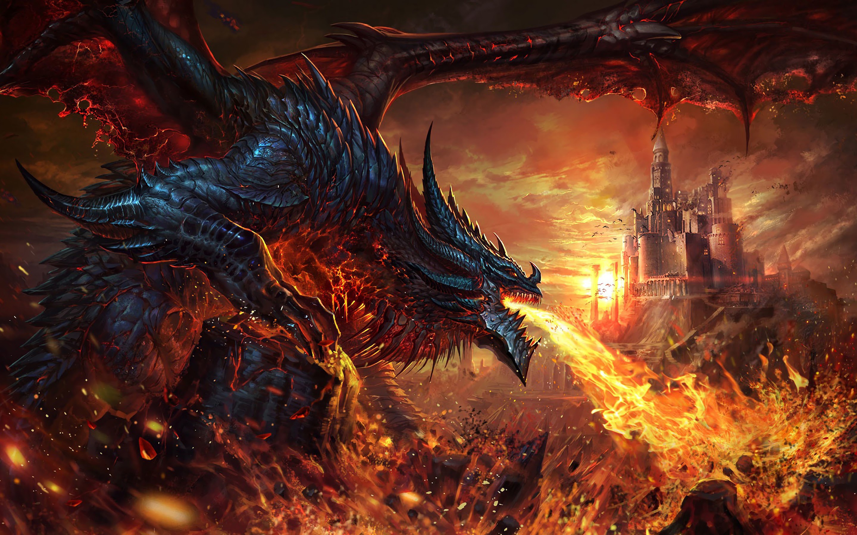 Dragons Fire Wallpapers