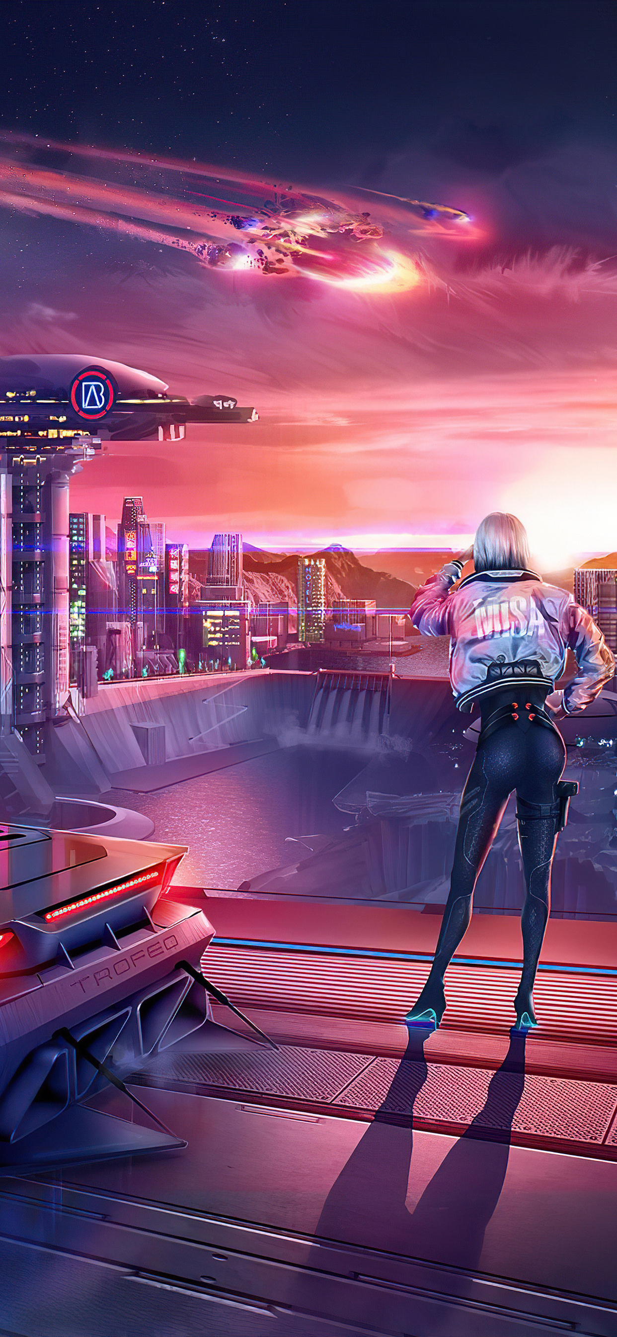 Driving To Future City Wallpapers