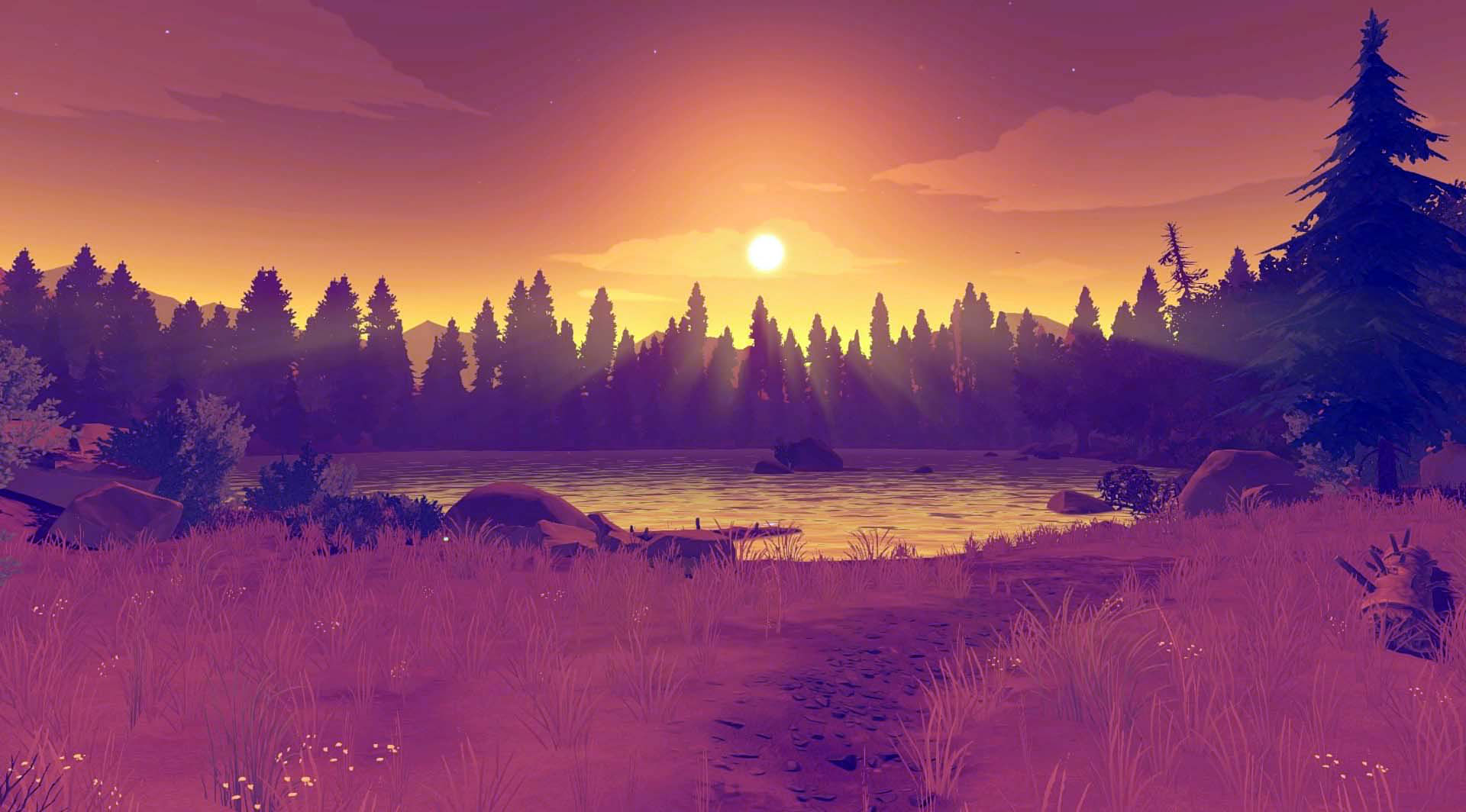 Firewatch 4K Uhd Wallpapers