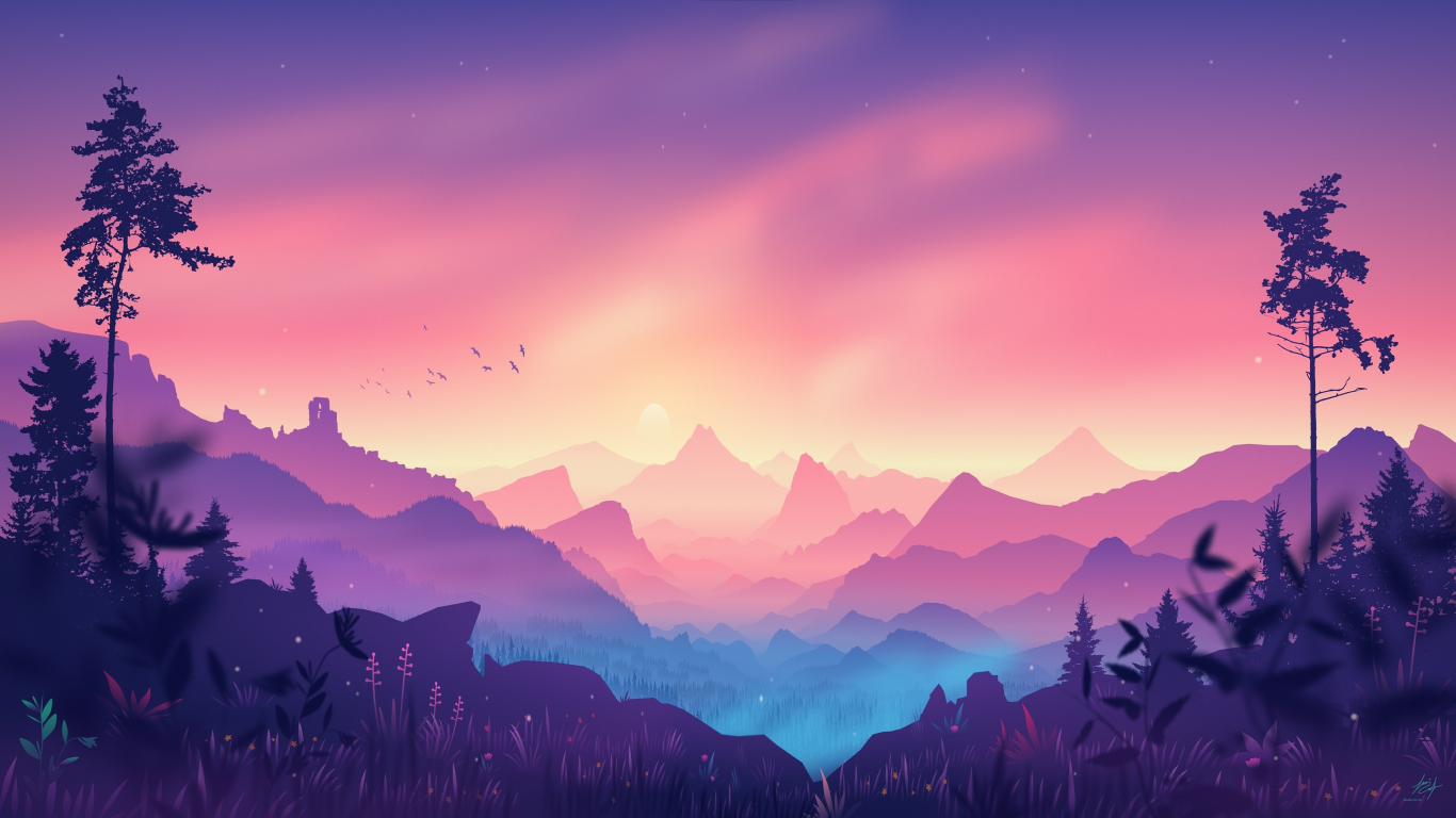 Firewatch Digital Art Wallpapers