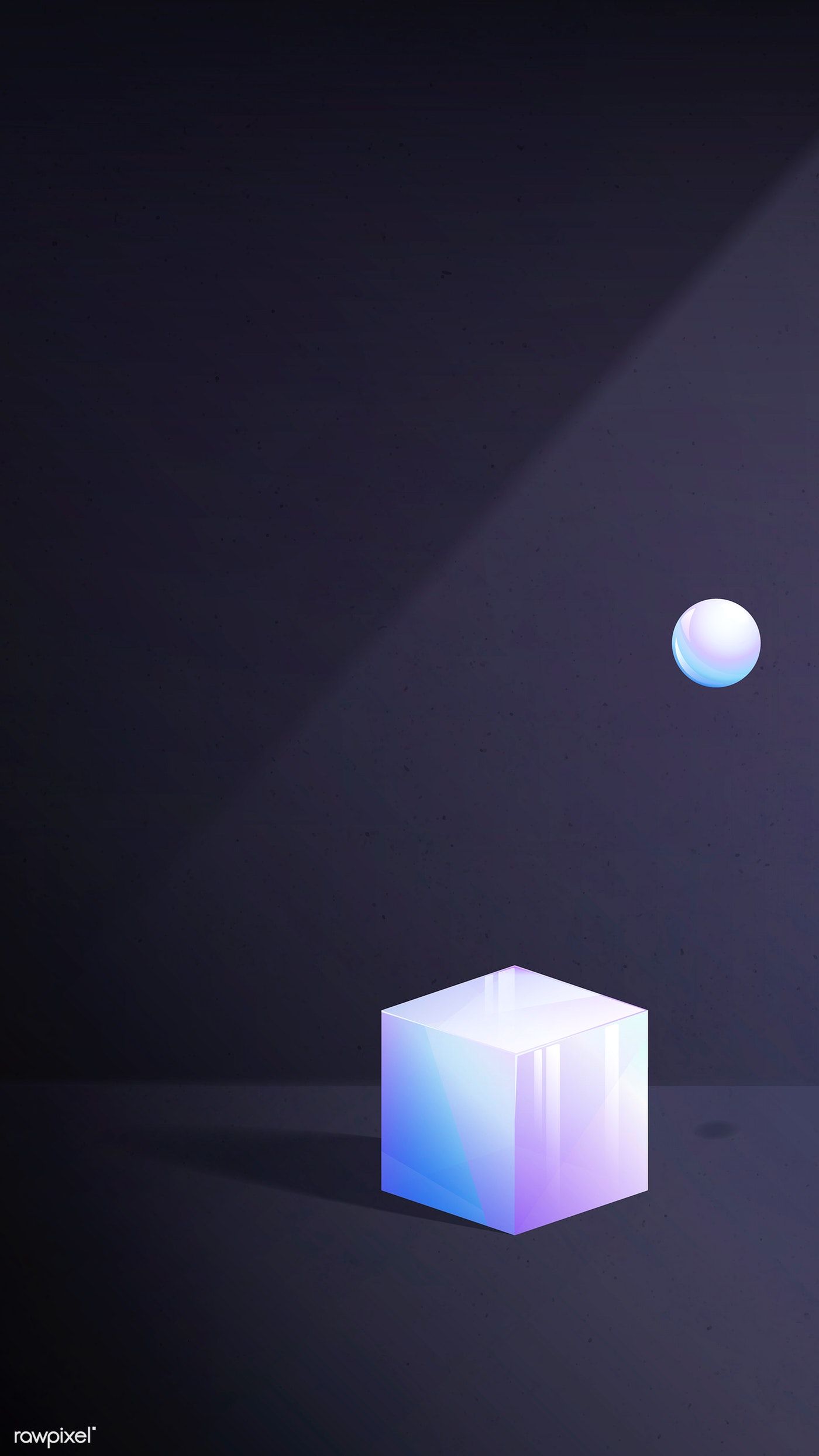 Floating Spheres Of Light Wallpapers