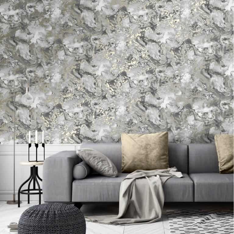 Fluid White Shades Design Wallpapers