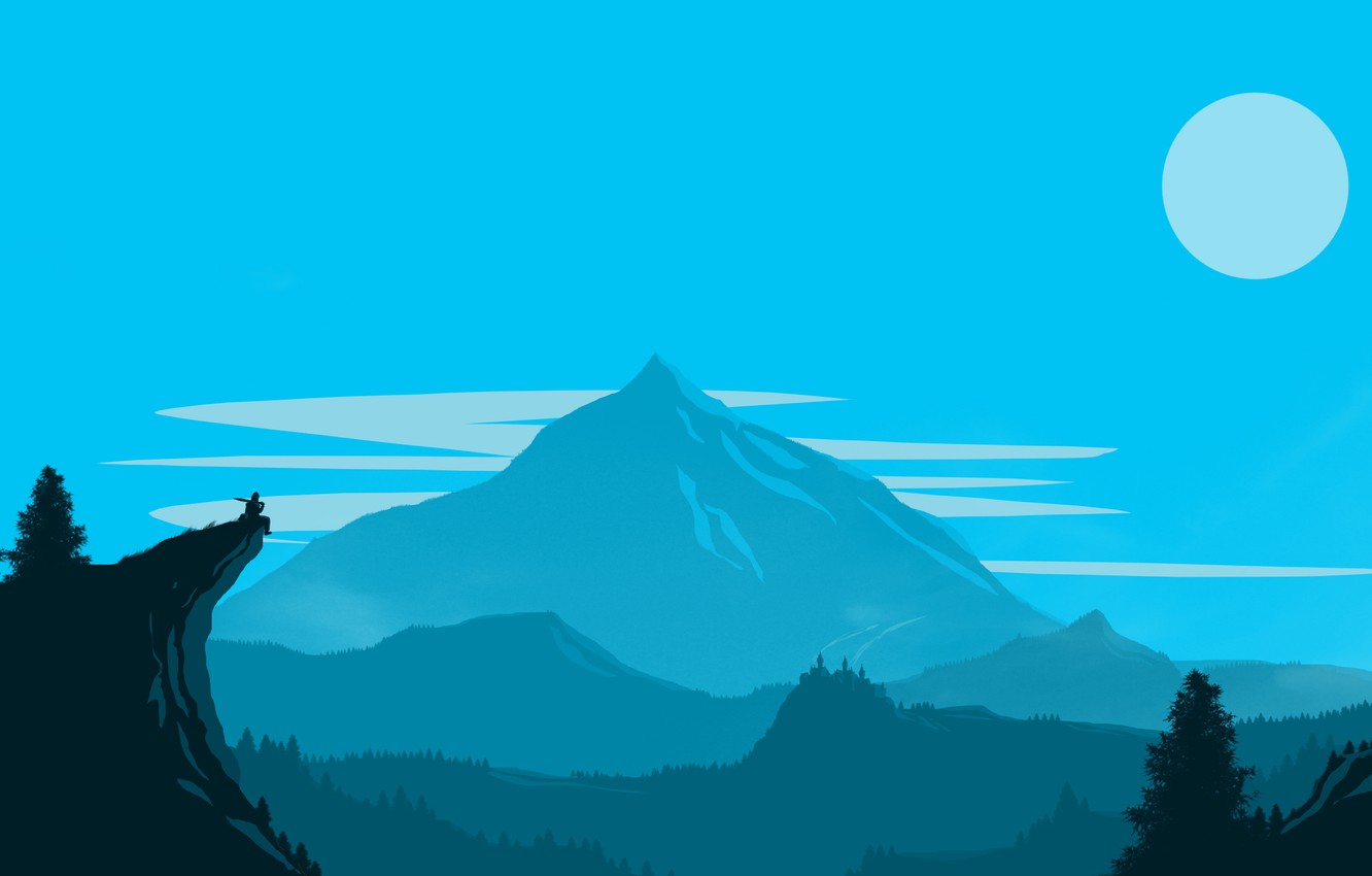 Forest Mountain Artistic Wallpapers