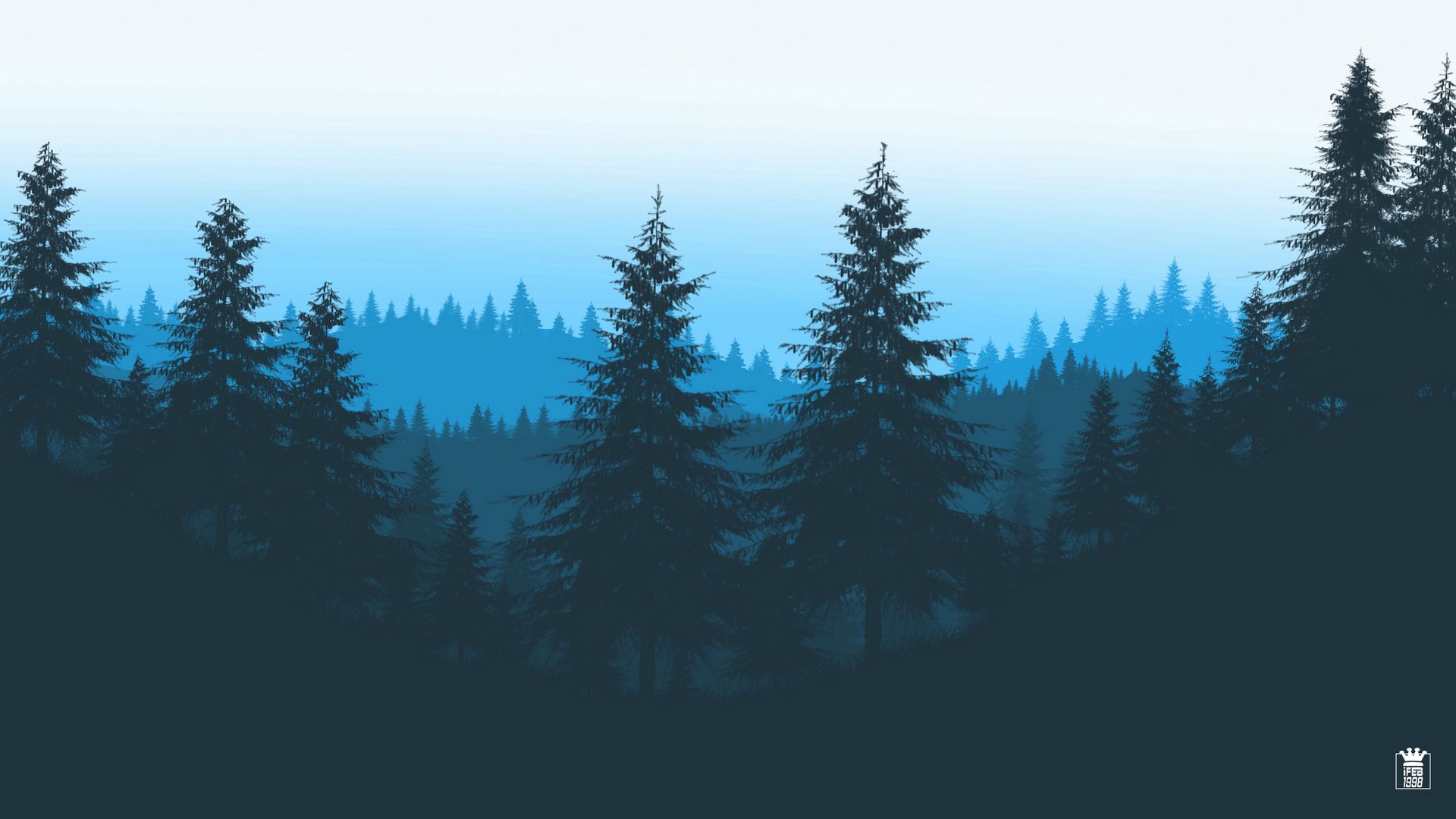 Forest Mountain Artistic Wallpapers