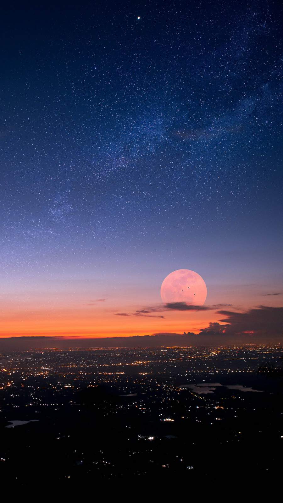 From Moon To Sunset Wallpapers