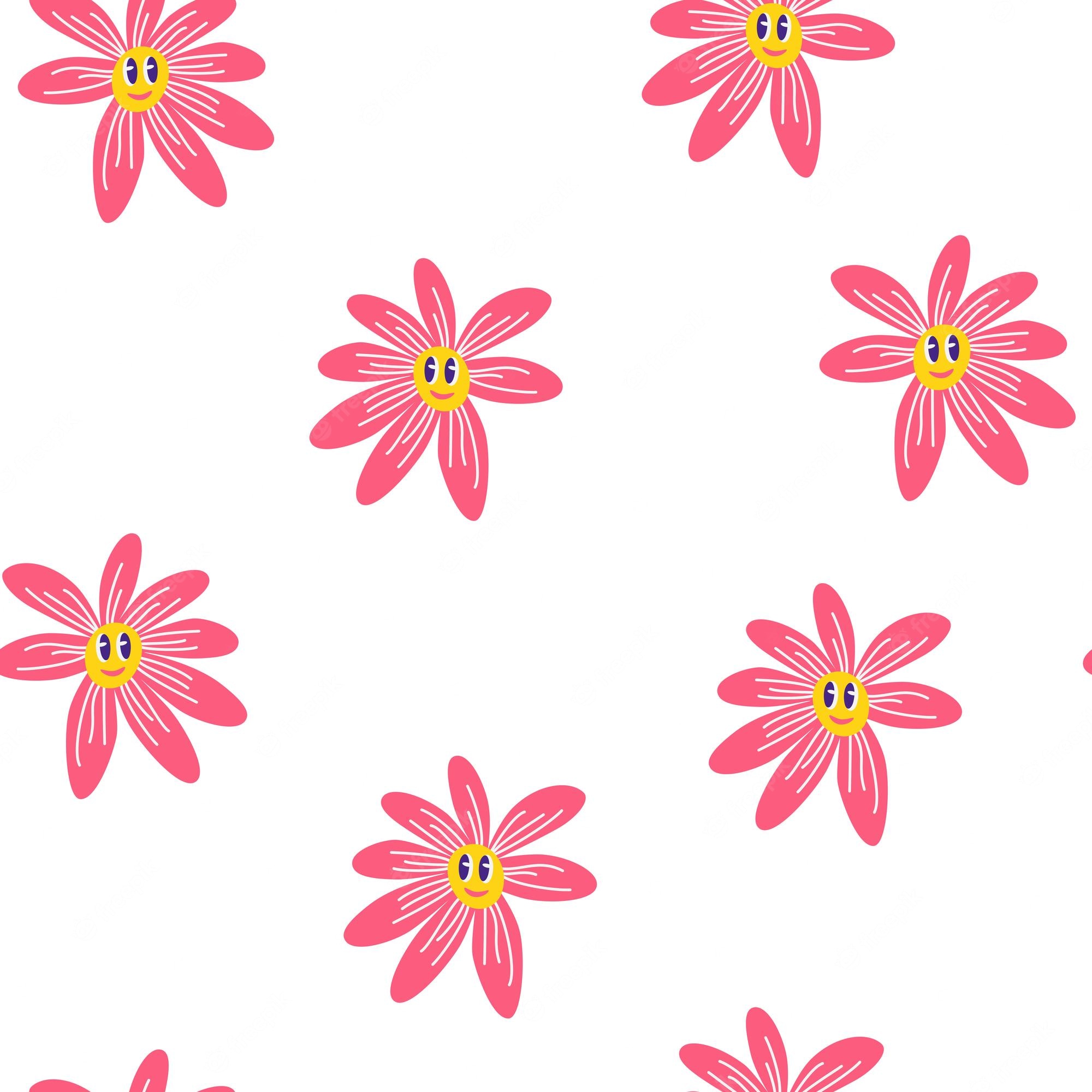 Fun Floral Artwork Wallpapers