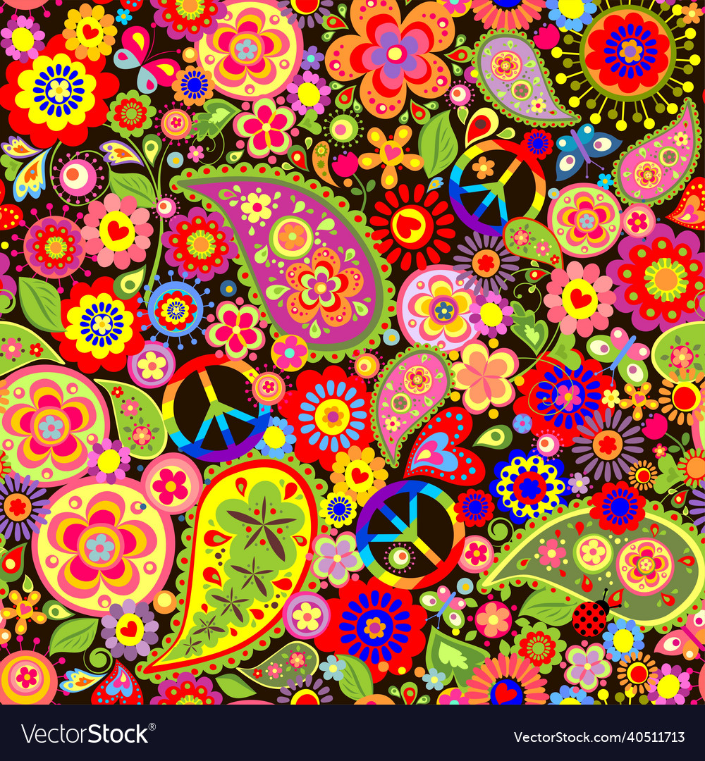 Fun Floral Artwork Wallpapers