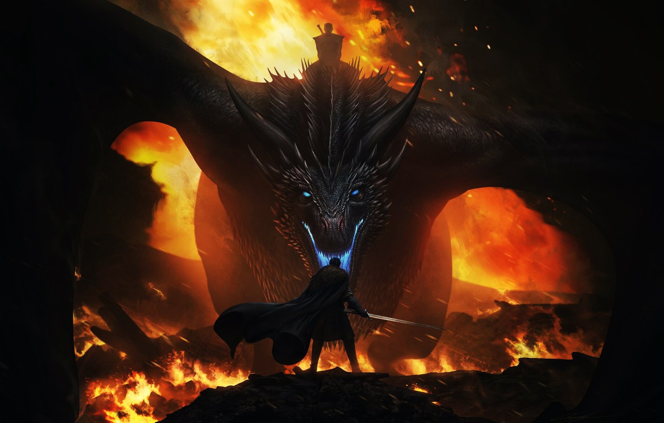 Game Of Thrones Dragon Fire Wallpapers