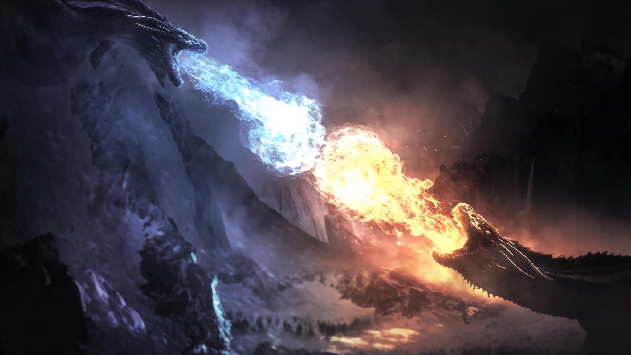 Game Of Thrones Dragon Fire Wallpapers