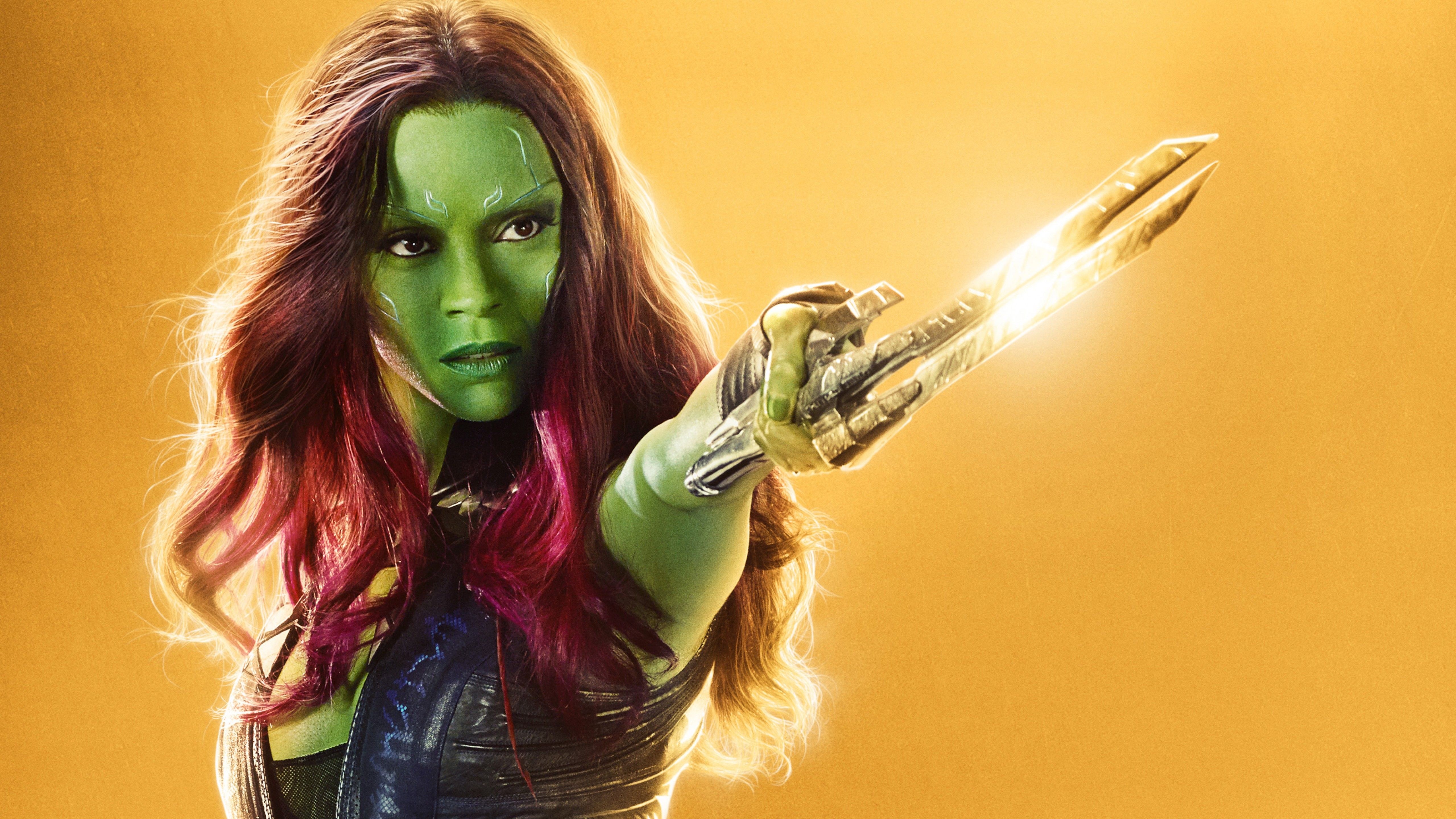 Gamora Simple Art Wallpapers