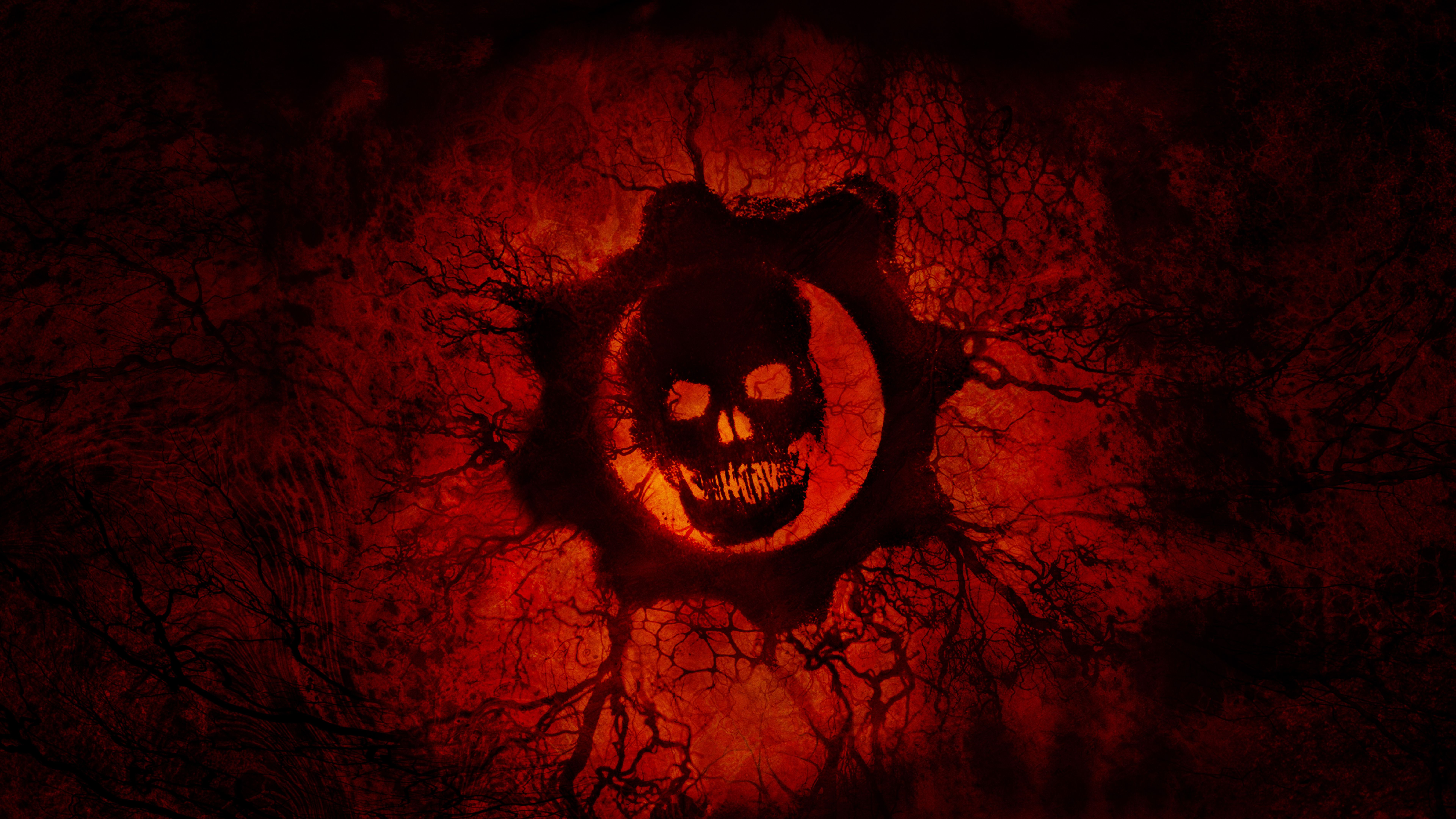 Gears Of War Logo 4K Wallpapers