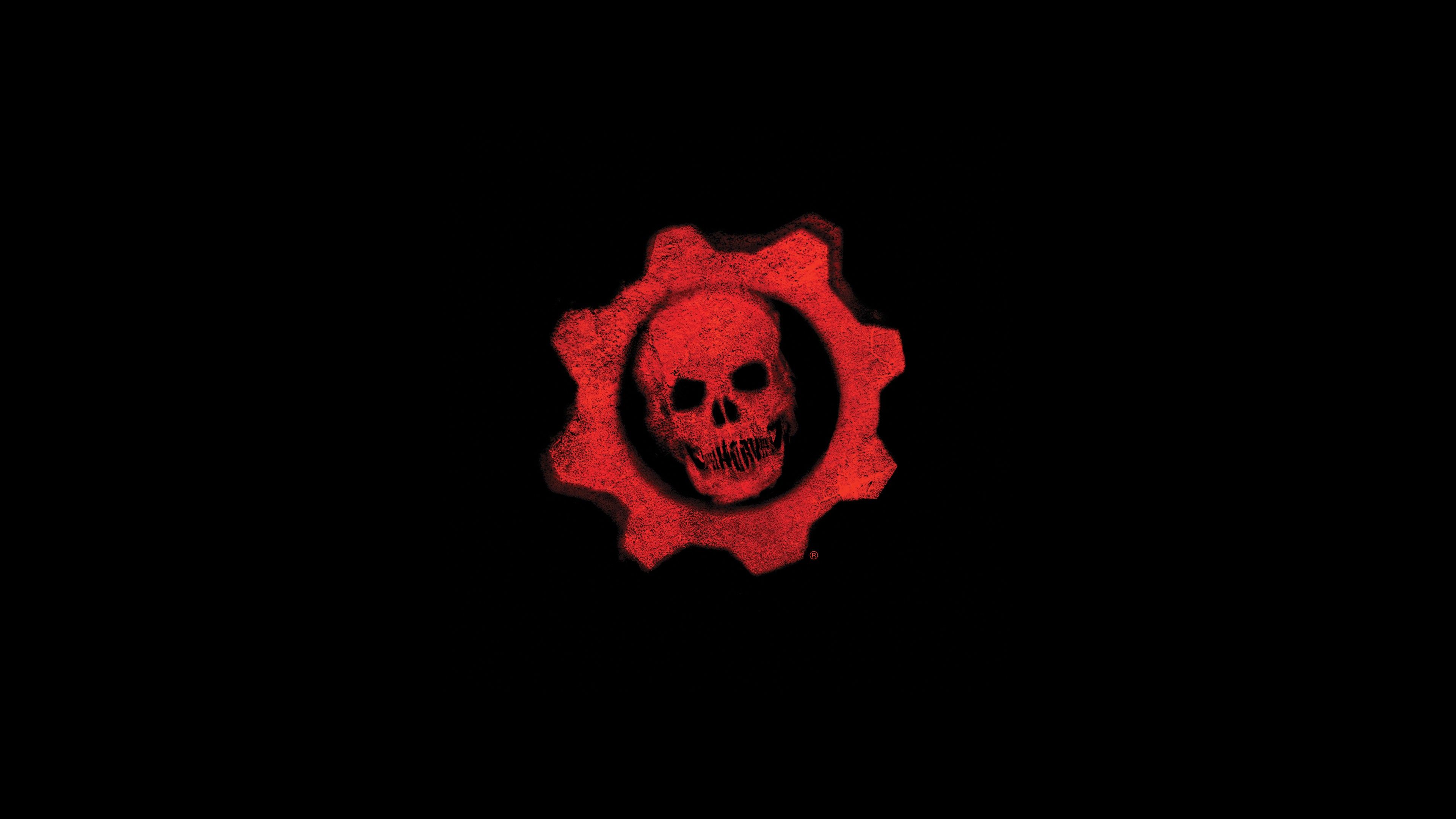 Gears Of War Logo 4K Wallpapers