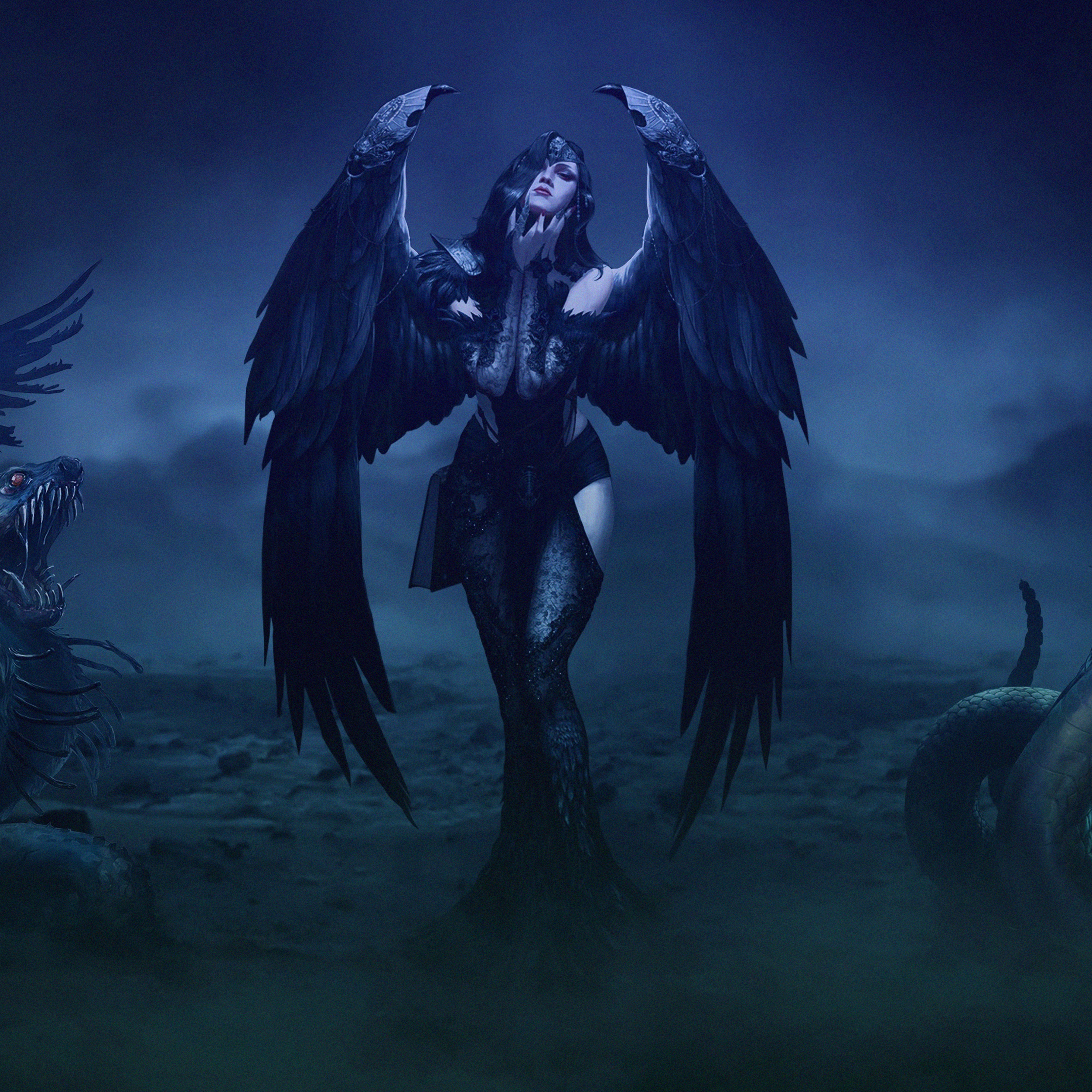 Gothic Woman Artistic Wallpapers