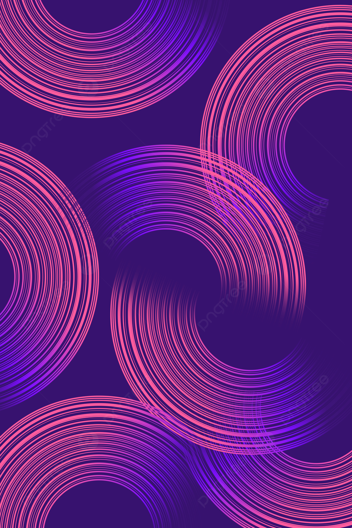 Gradient Colorful Circle Wallpapers