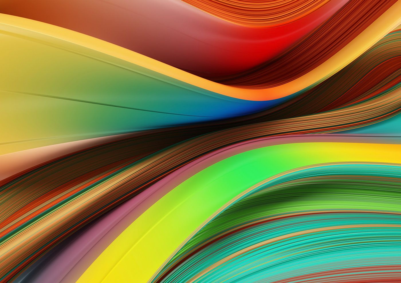 Gradient Flow Lines Wallpapers