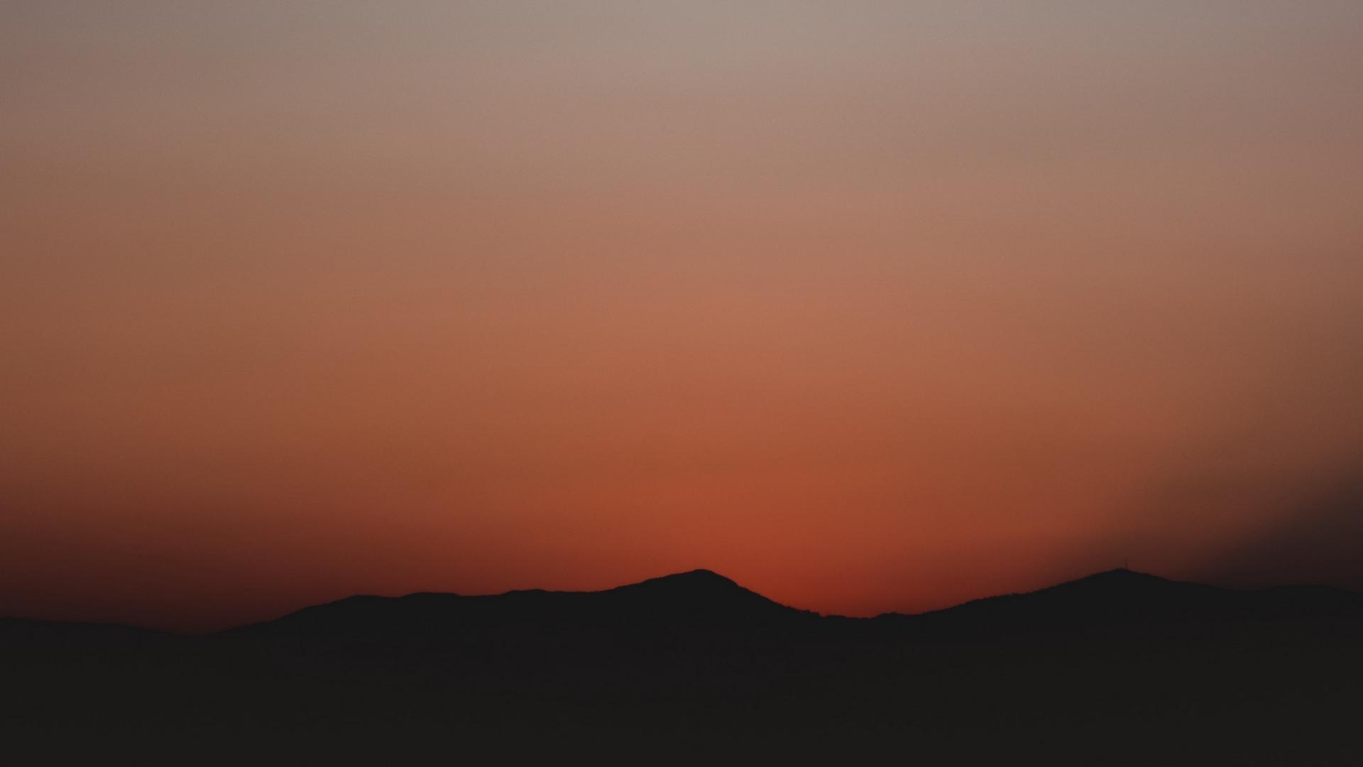 Gradient Sunset 5K Wallpapers