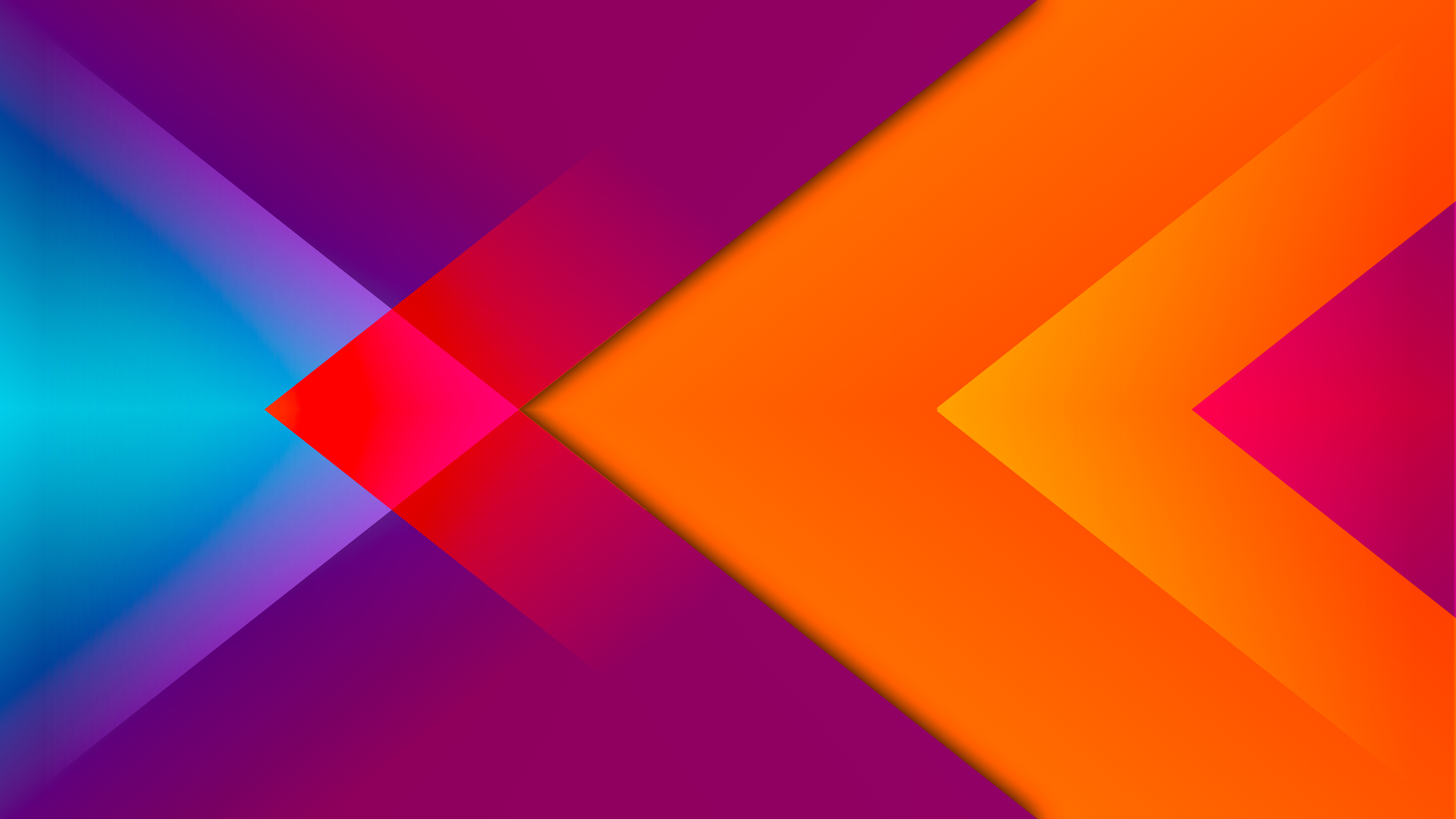 Gradient Triangle Colors Wallpapers