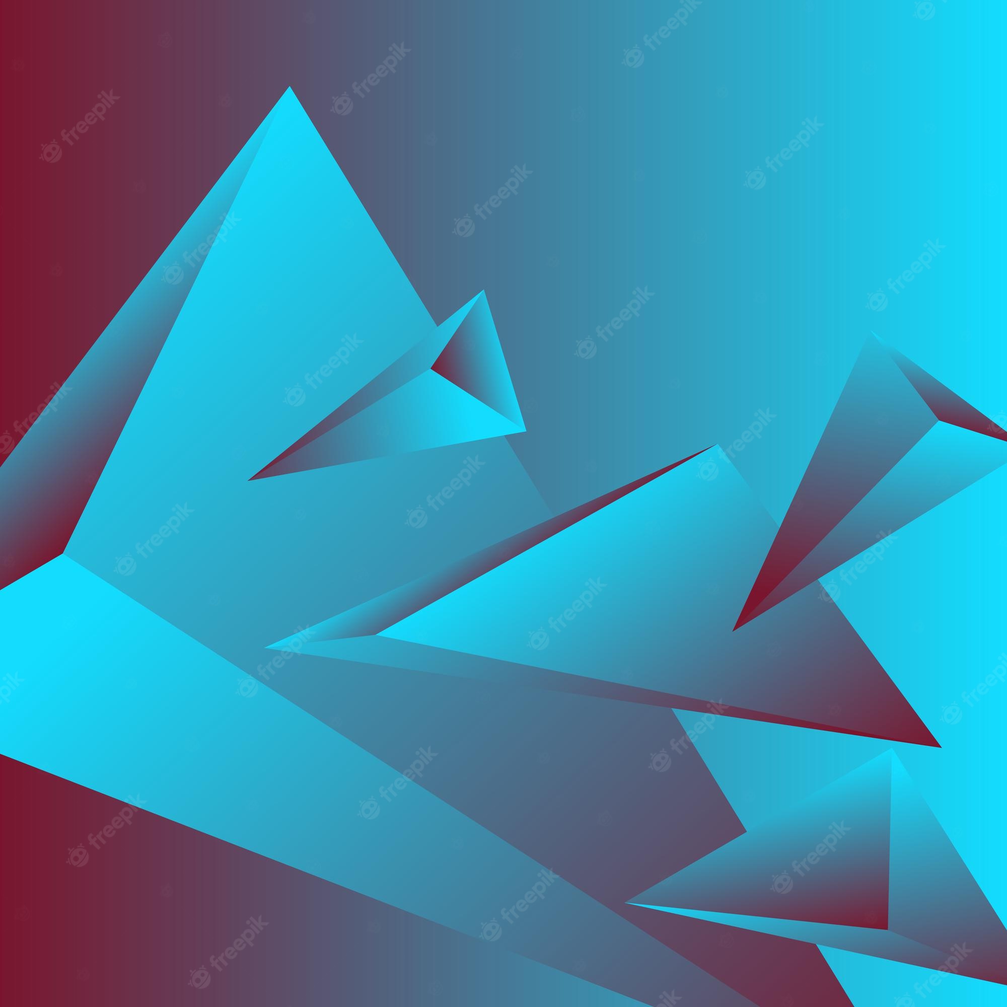 Gradient Triangle Colors Wallpapers