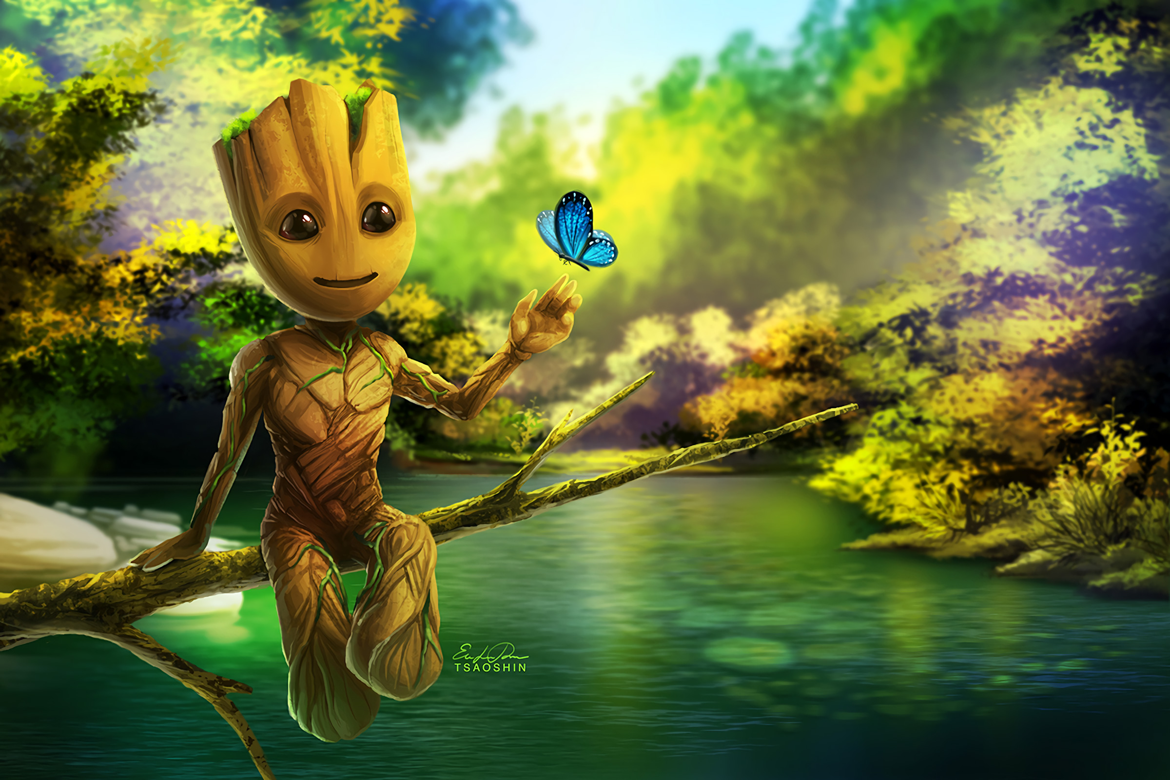 Groot Artwork Wallpapers