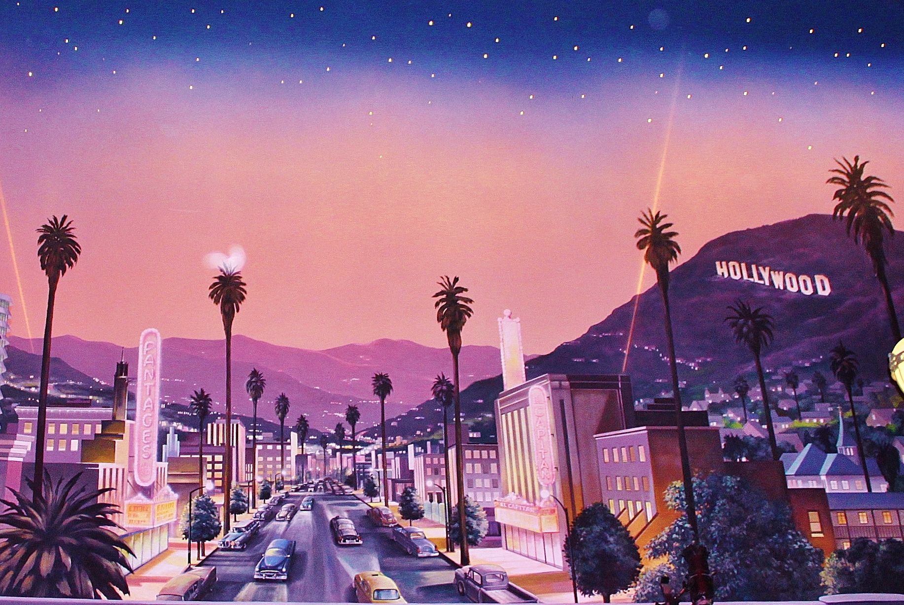 Hollywood Boulevard Art Wallpapers