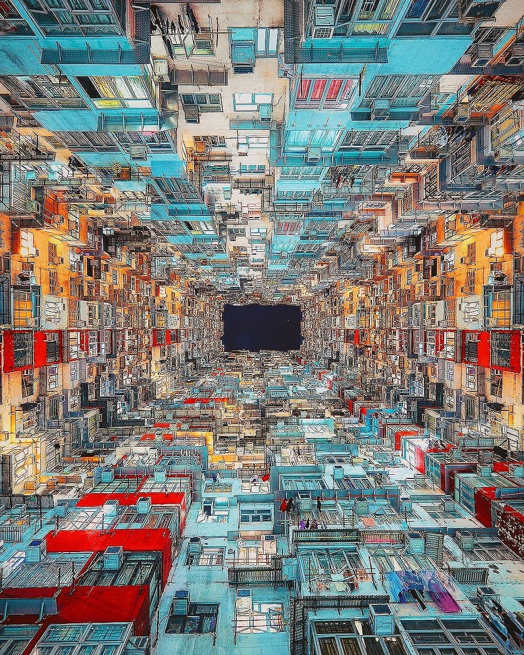 Hong Kong Skyscraper Cool Art Wallpapers