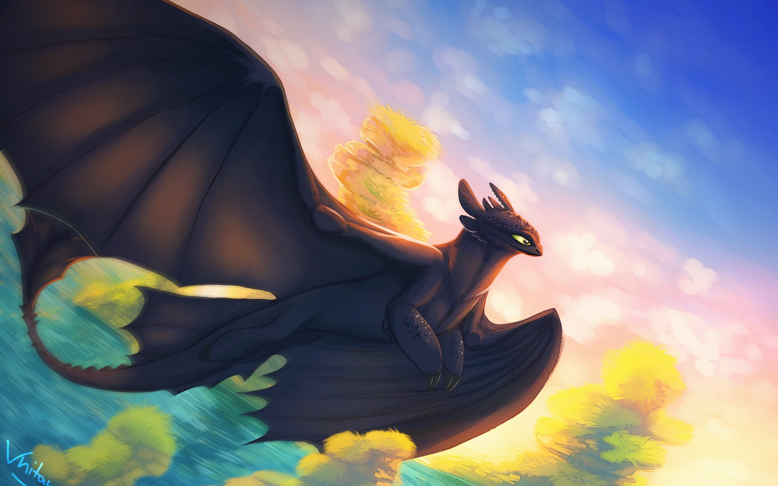 How To Train Your Dragon The Hidden World Artwork Wallpapers