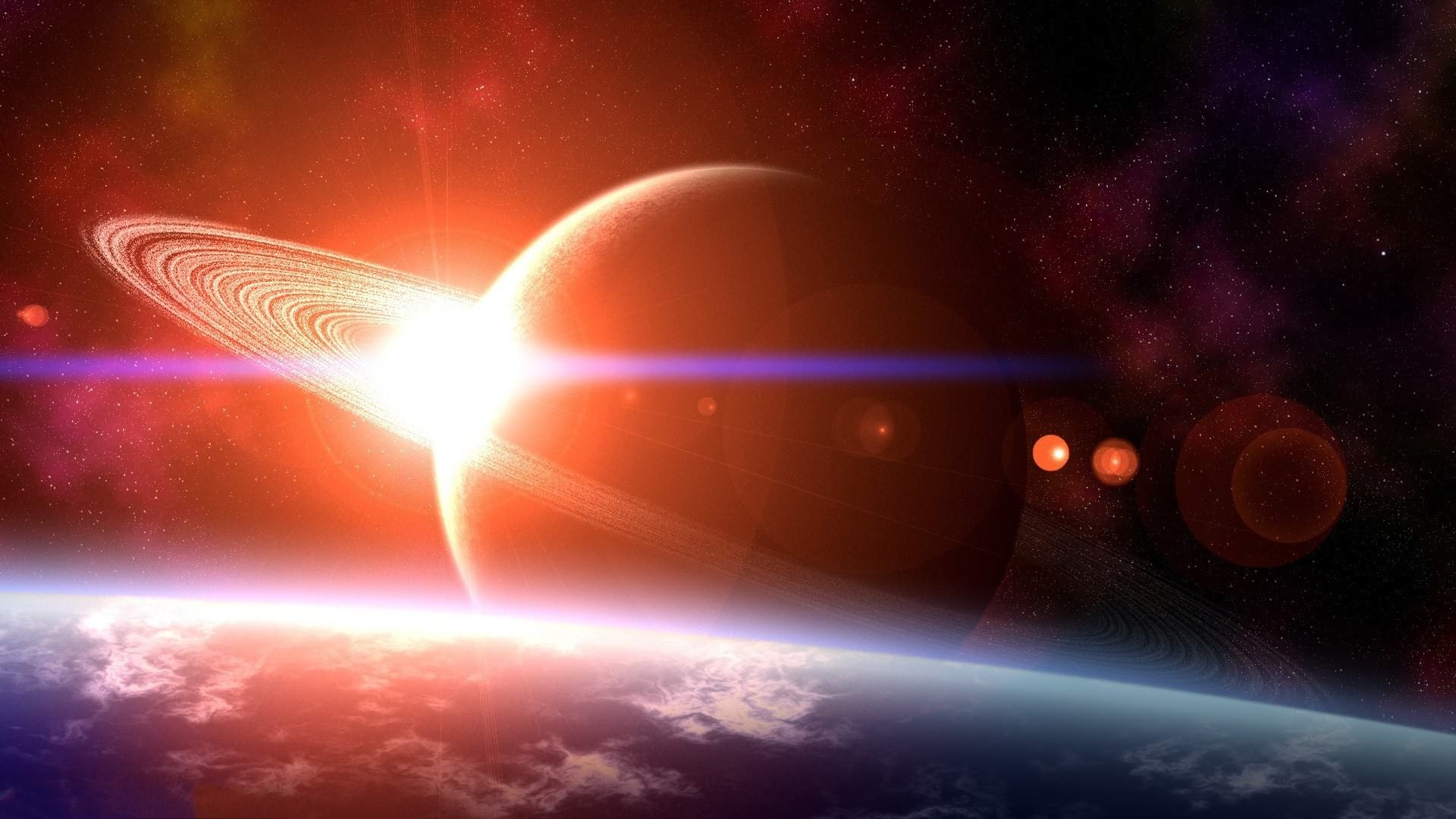 Human Galaxy Planets Wallpapers