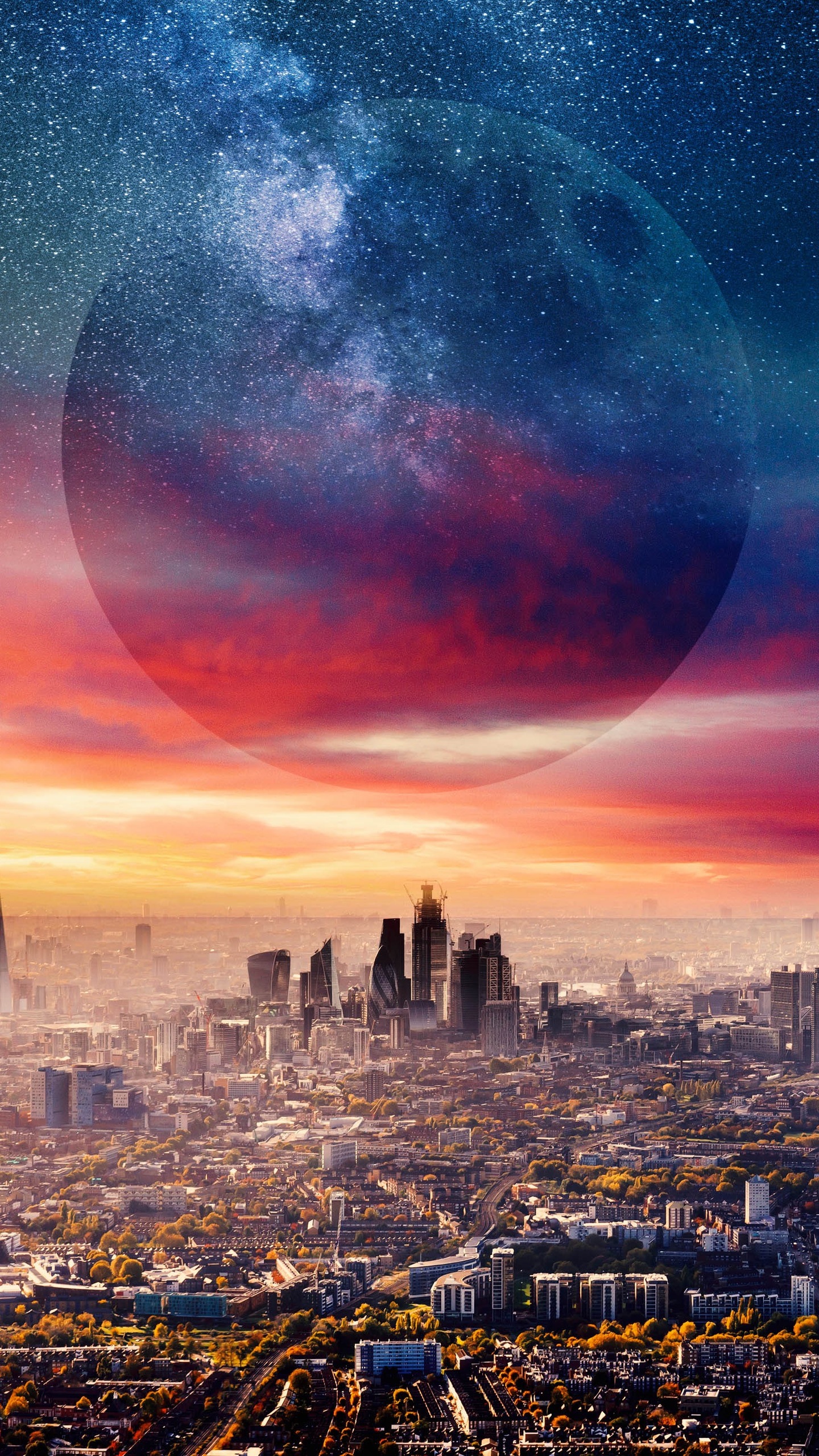 Human Galaxy Planets Wallpapers