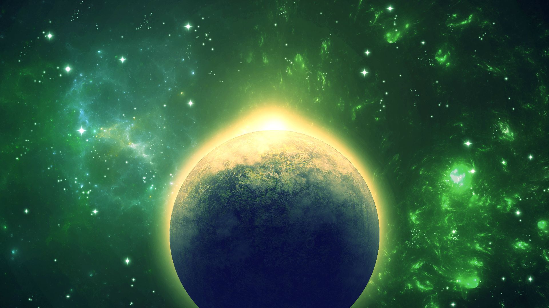 Human Galaxy Planets Wallpapers