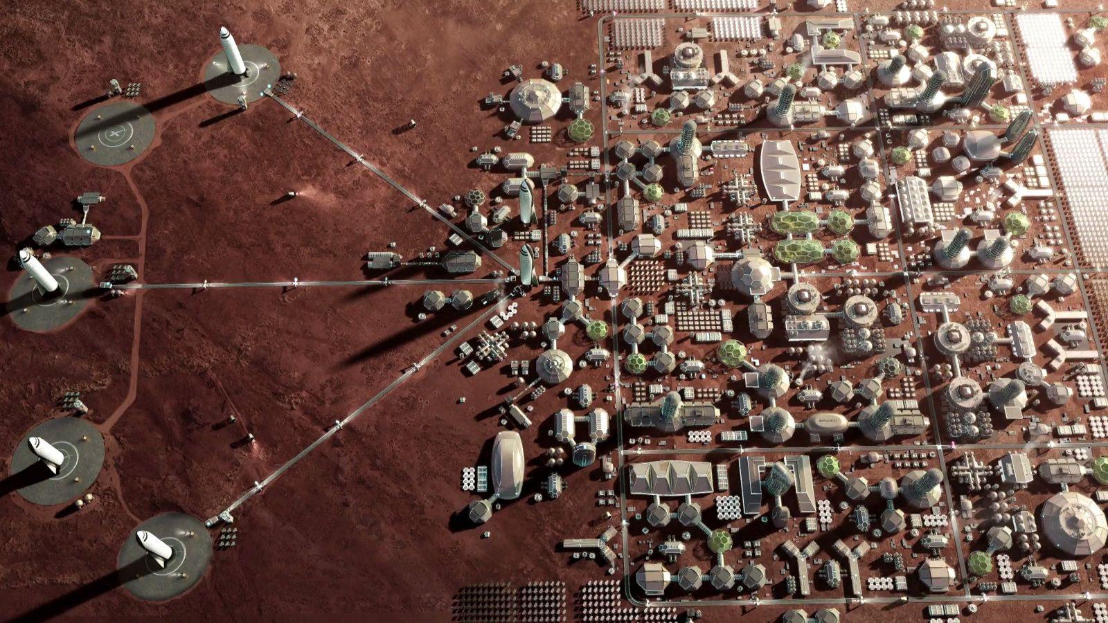 Human Surviving In Mars Artwork Wallpapers