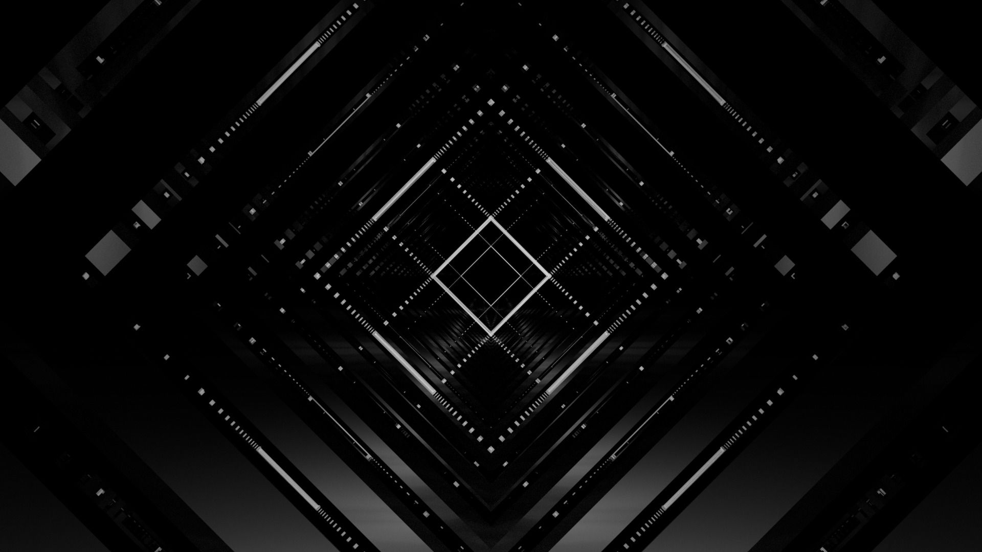 Inverted Black Square Vector Art Wallpapers