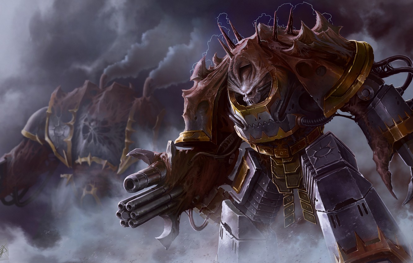 Iron Warrior Art Wallpapers