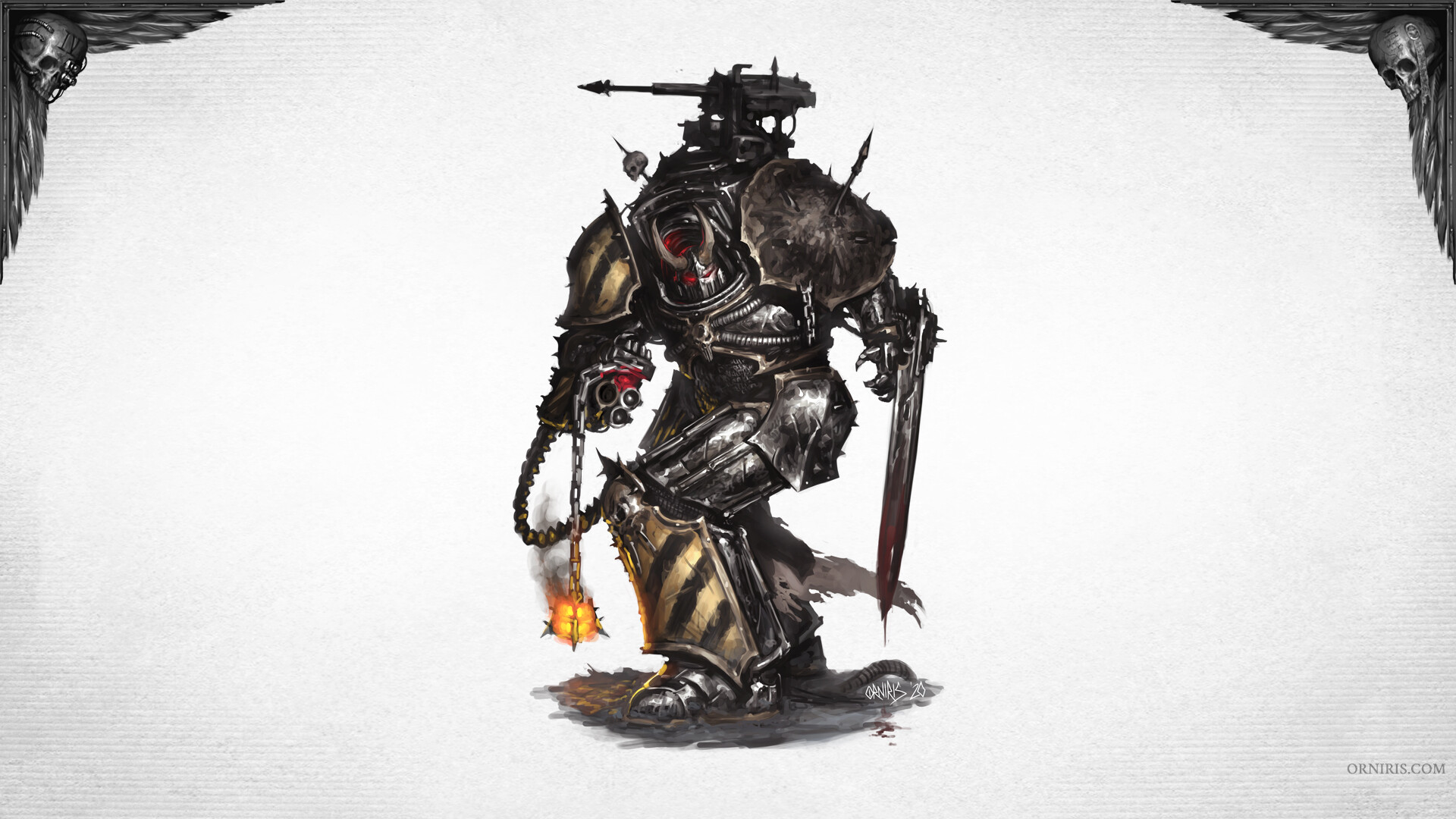 Iron Warrior Art Wallpapers