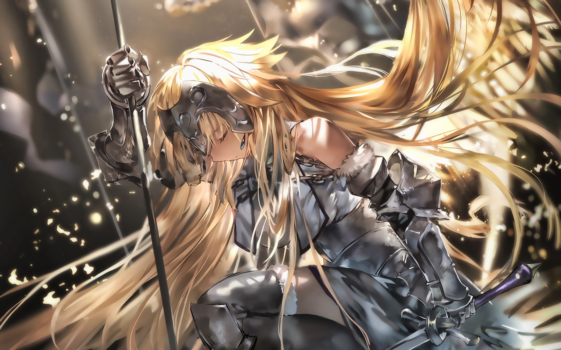 Jeanne D'Arc In Armor Wallpapers