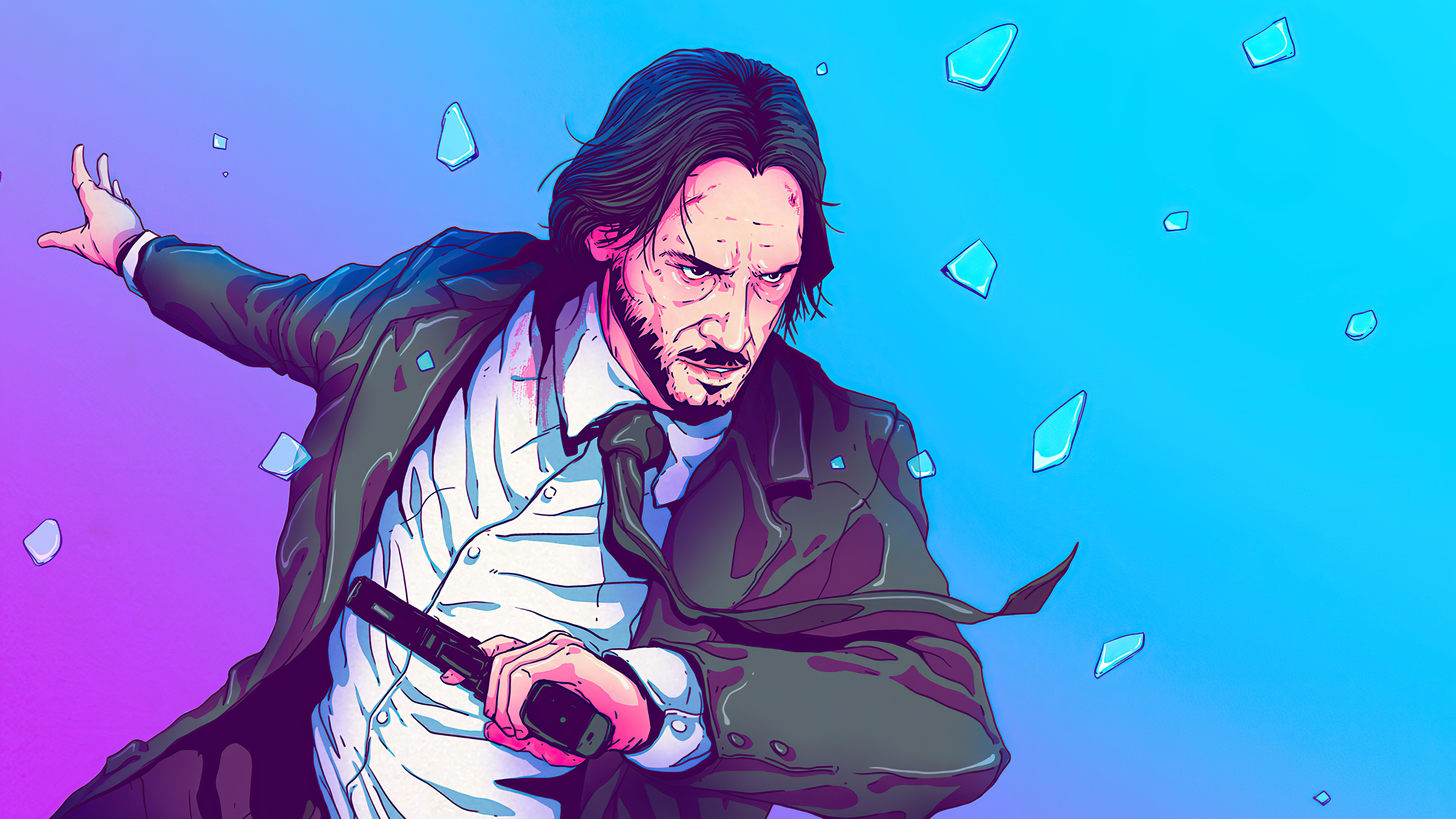 John Wick Art Wallpapers