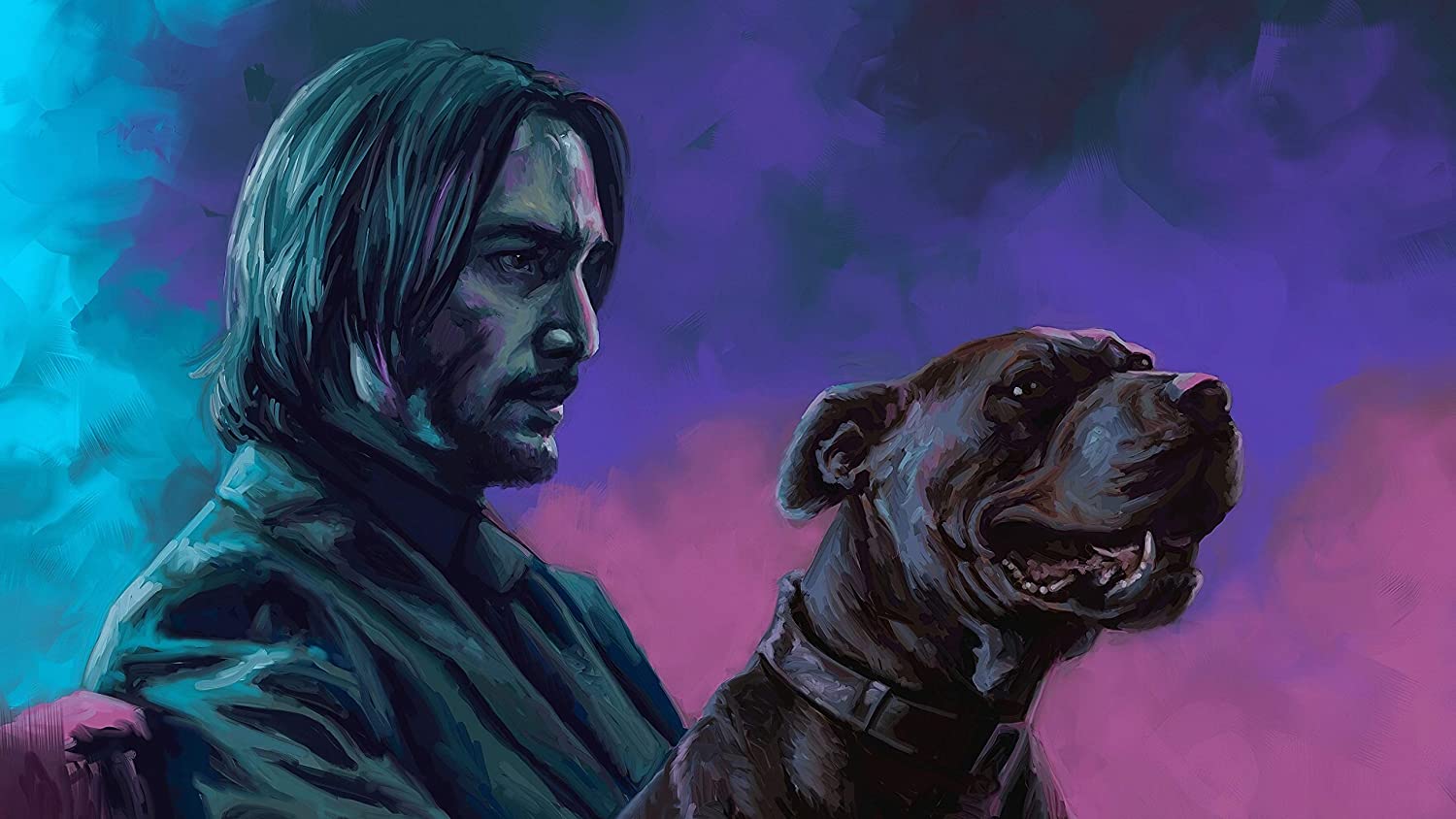 John Wick Digi Art Wallpapers