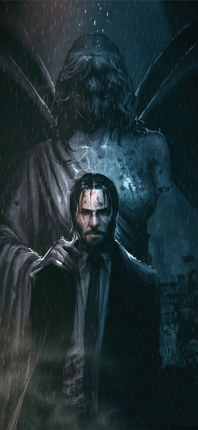 John Wick Digi Art Wallpapers