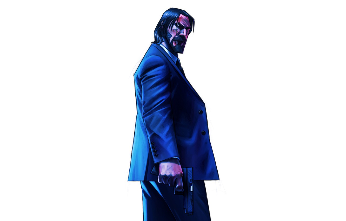 John Wick Minimal Wallpapers