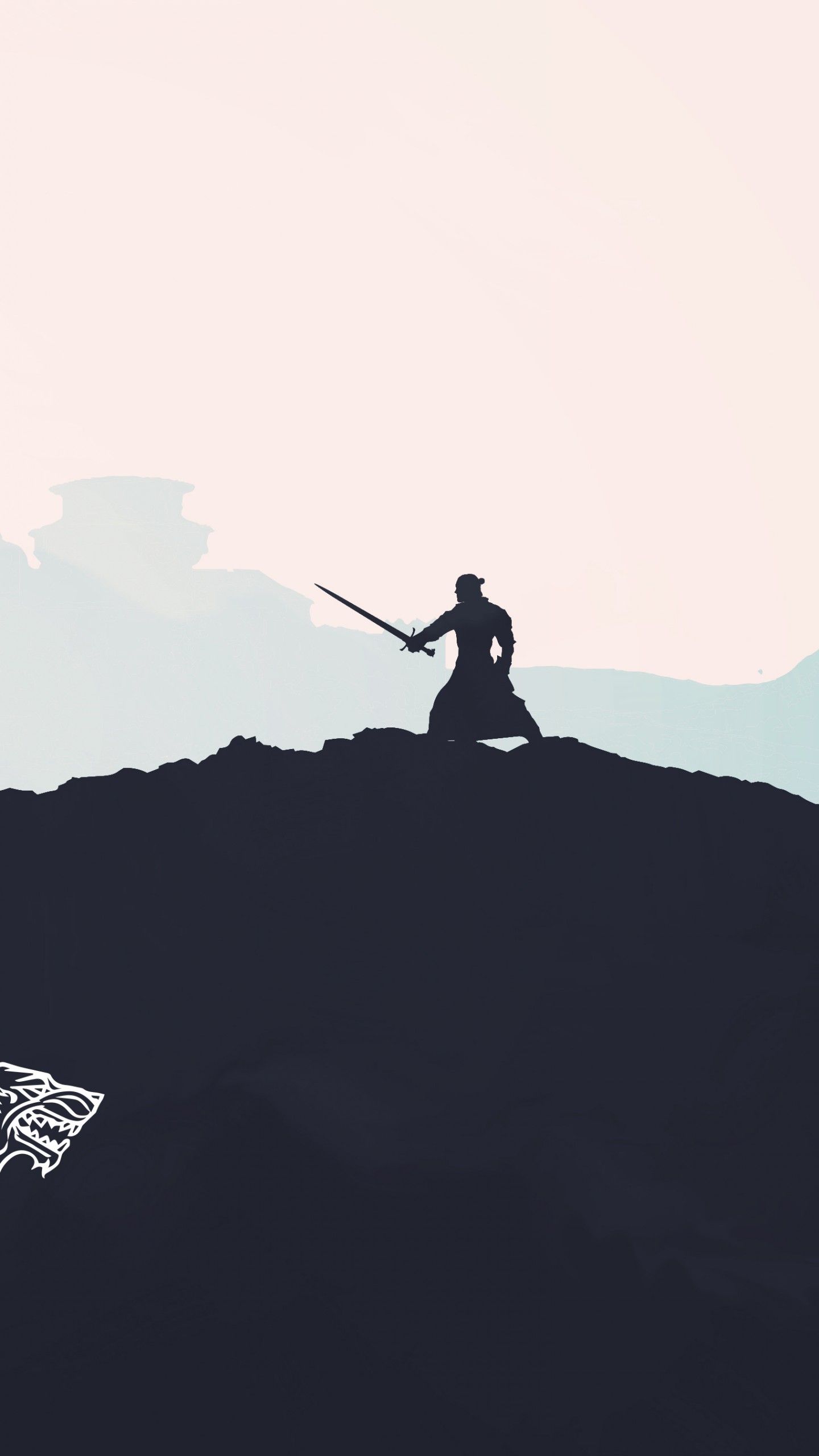 Jon Snow Minimalism Art Wallpapers