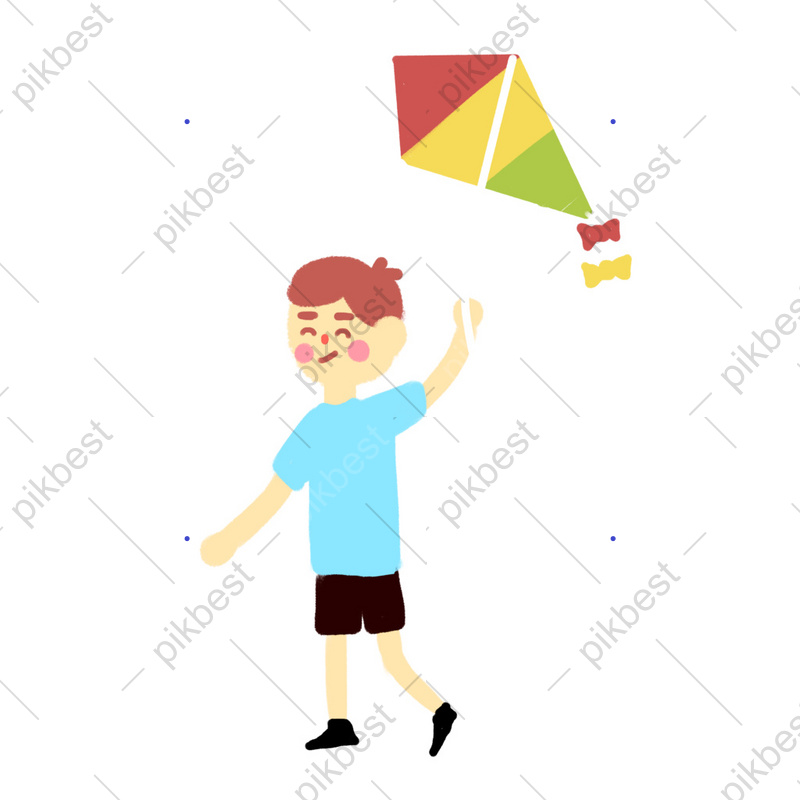 Kid Playing With Kite A Bit Of Happiness Wallpapers