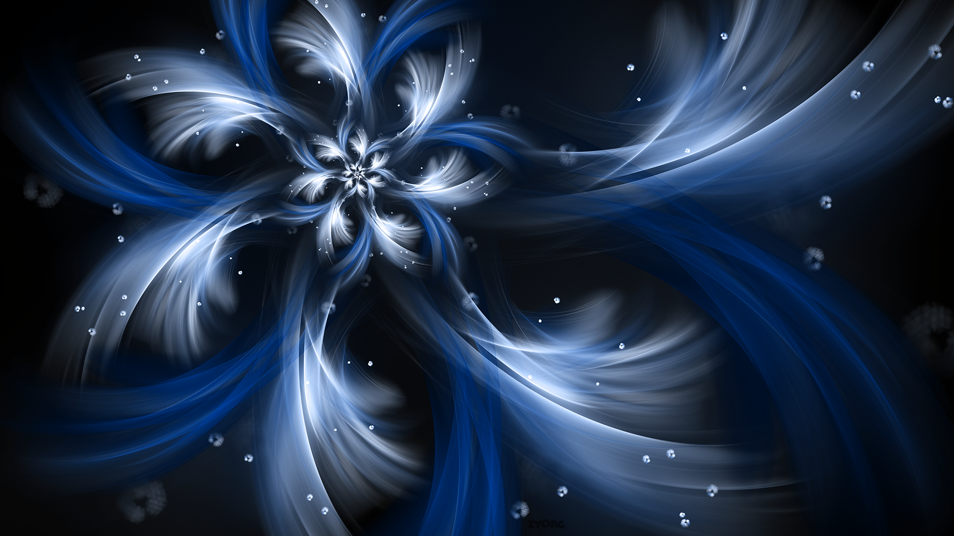 Kind Of Blue Fractal Wallpapers