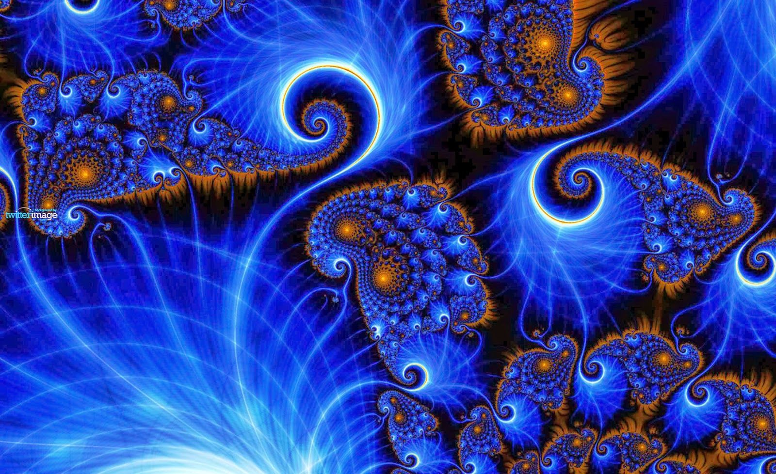 Kind Of Blue Fractal Wallpapers