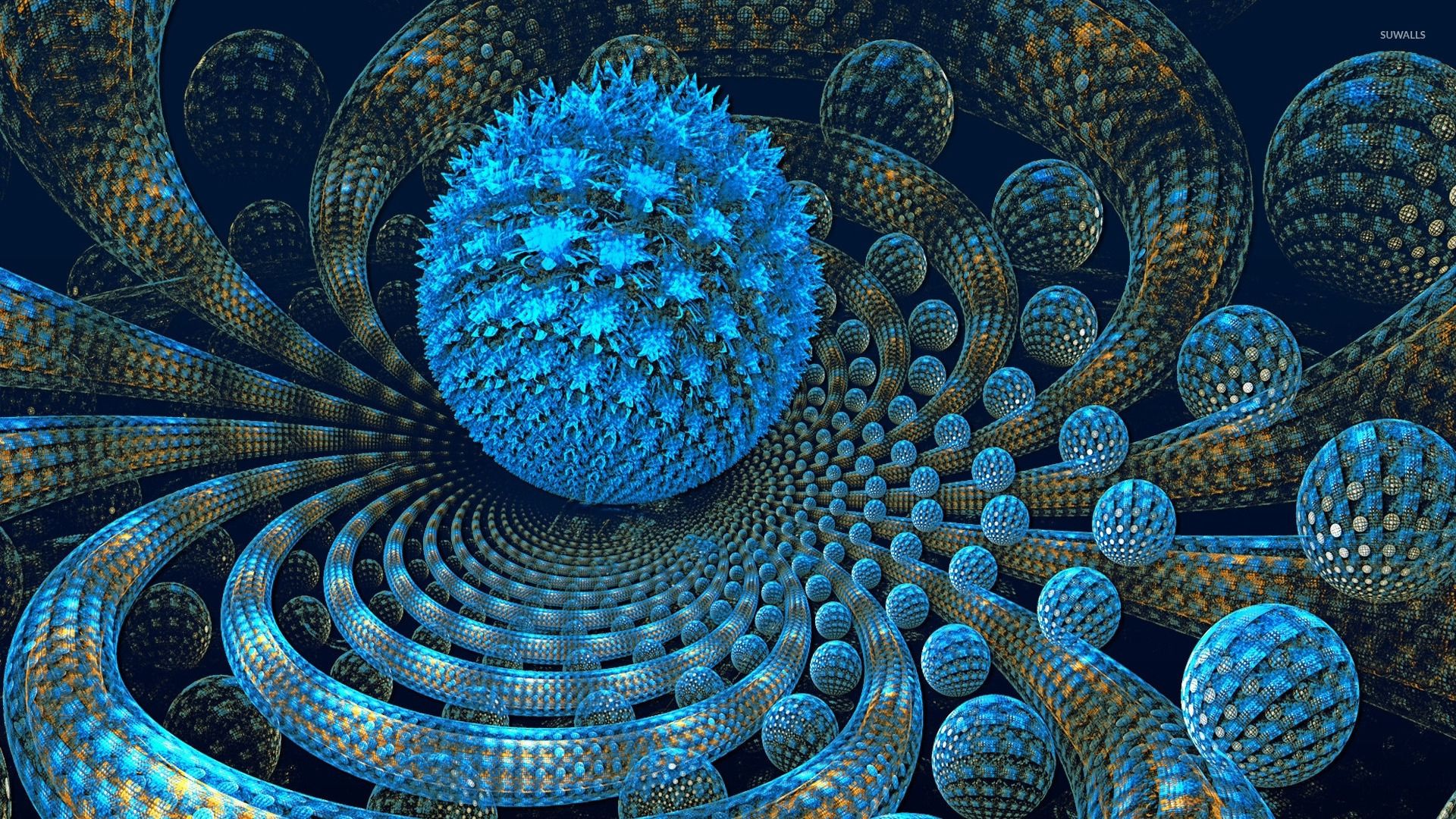 Kind Of Blue Fractal Wallpapers