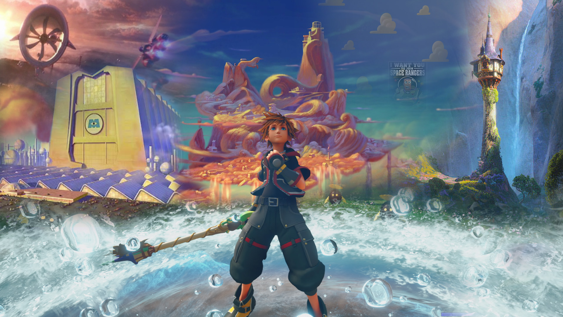 Kingdom Hearts Iii Game Art Wallpapers